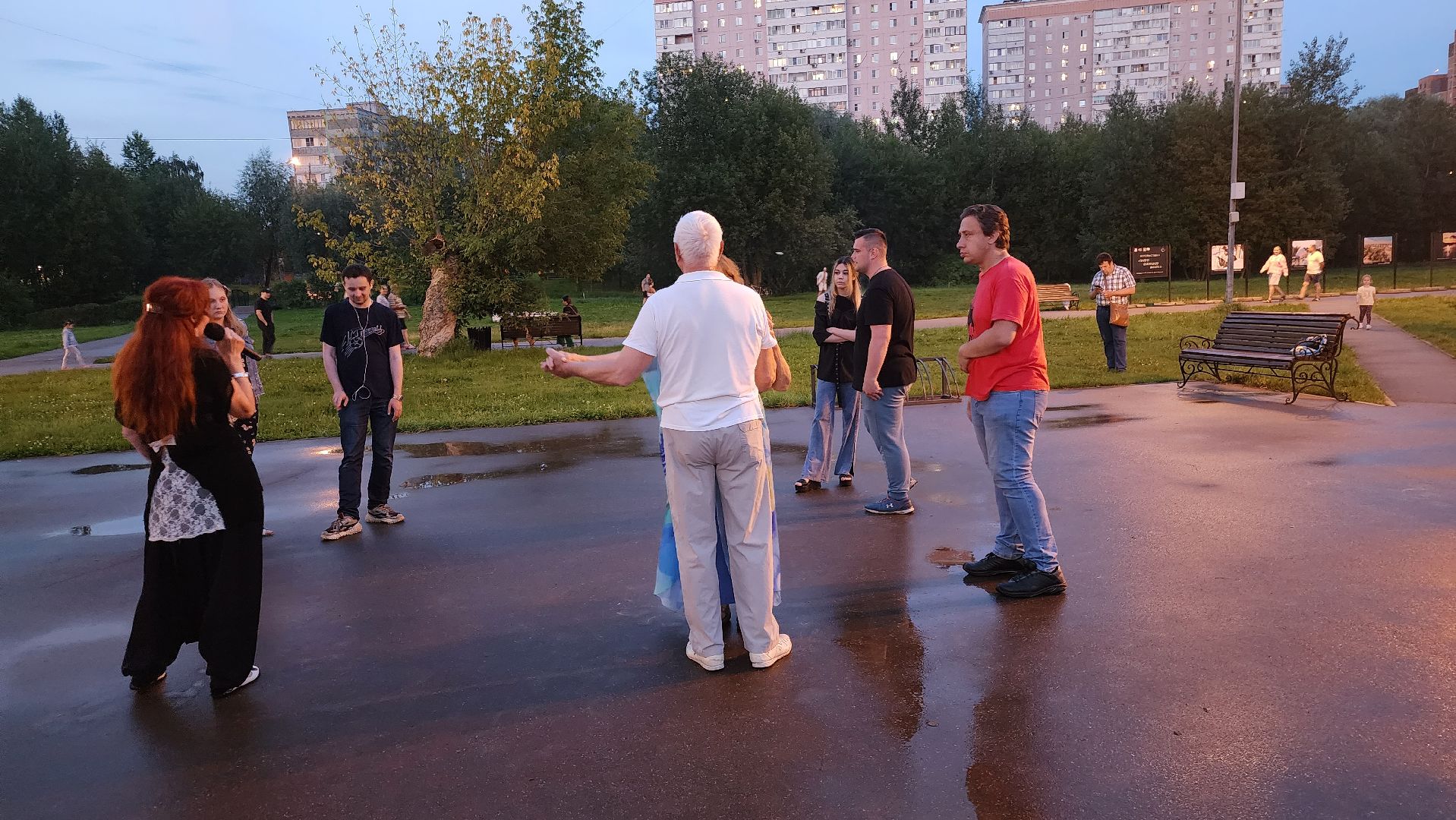 Долгопрудный, танцы, парки, вальс, танго