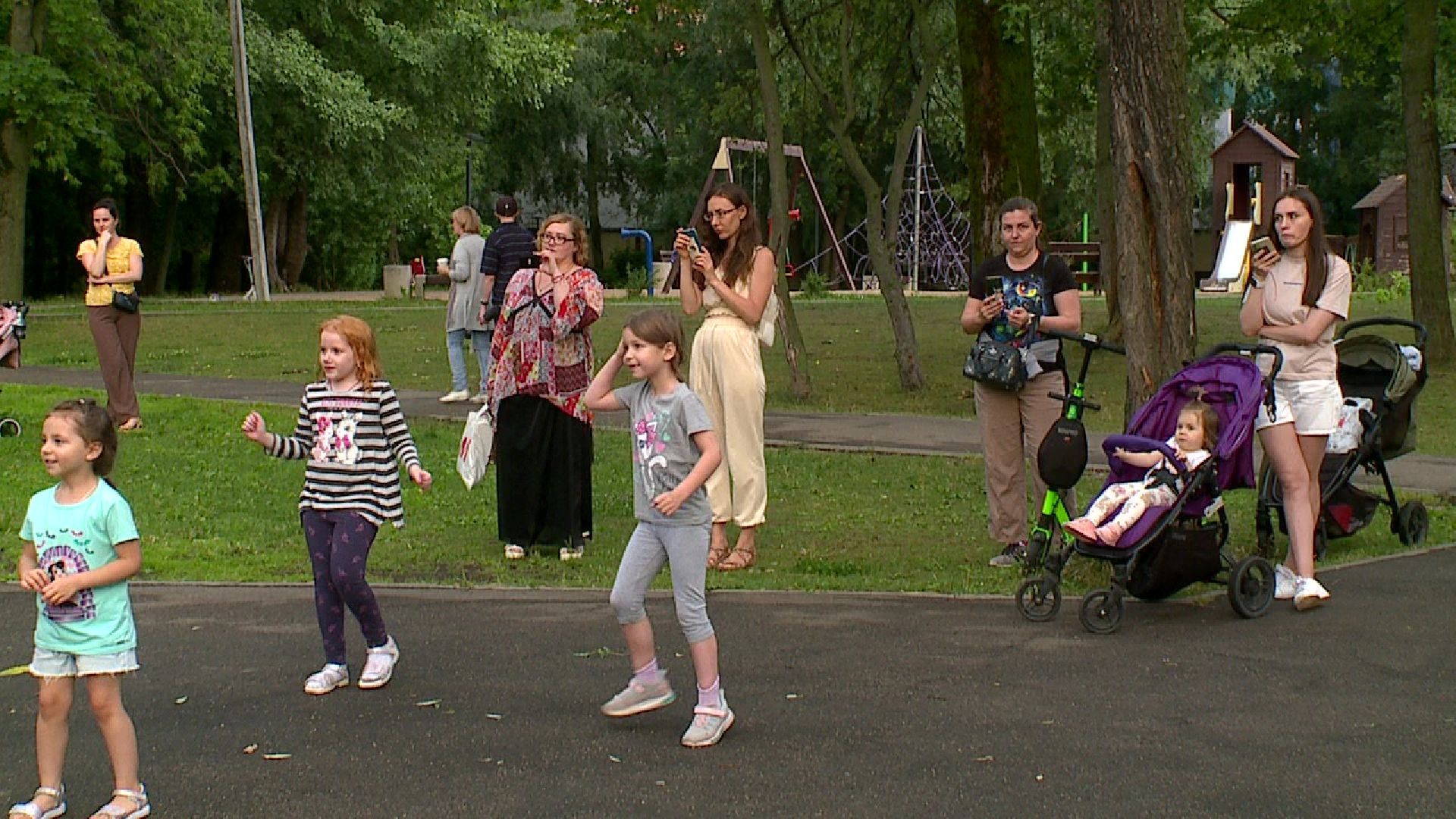 Реутов, парки, Фабричный пруд, зумба, спорт танец