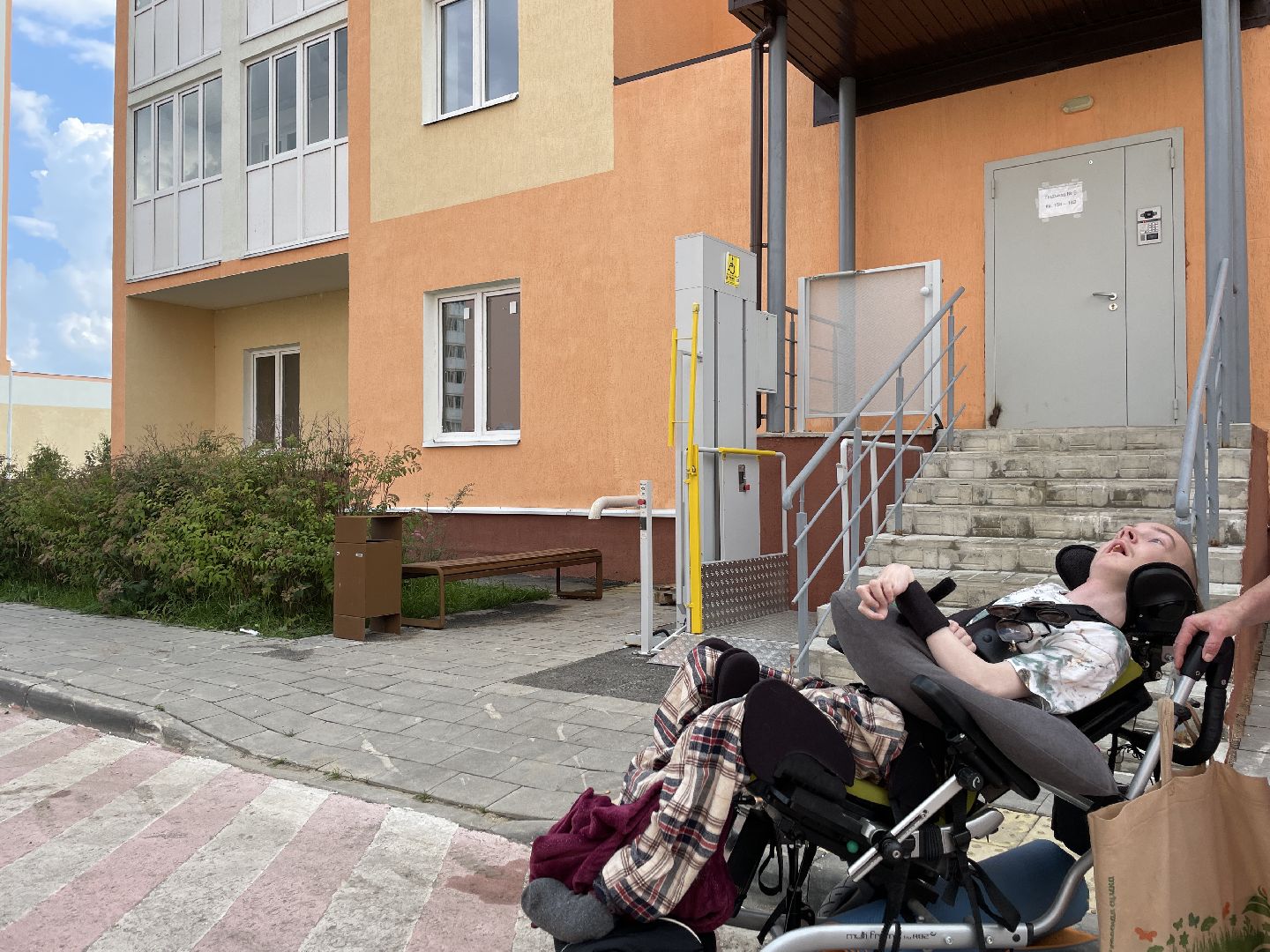 Инвалид, благоустройство, городская среда, Люберцы