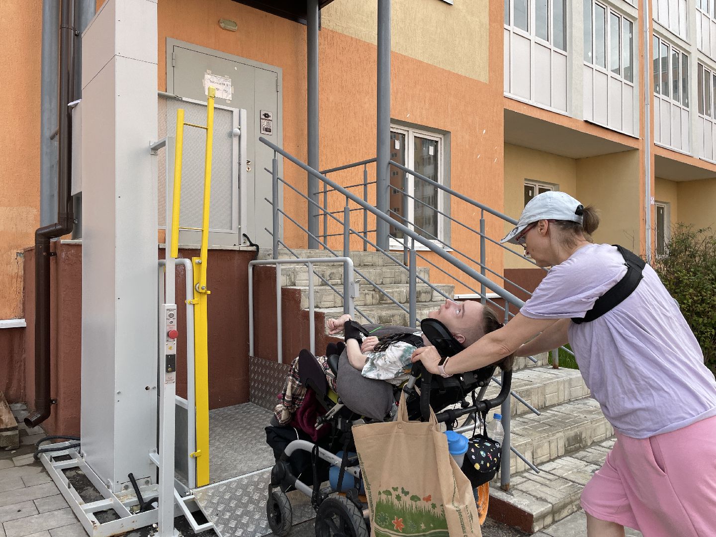 Инвалид, благоустройство, городская среда, Люберцы