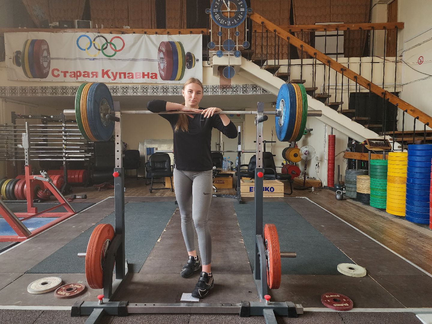 Спорт, тяжелая атлетика, первенство России, соревнования, Старая Купавна