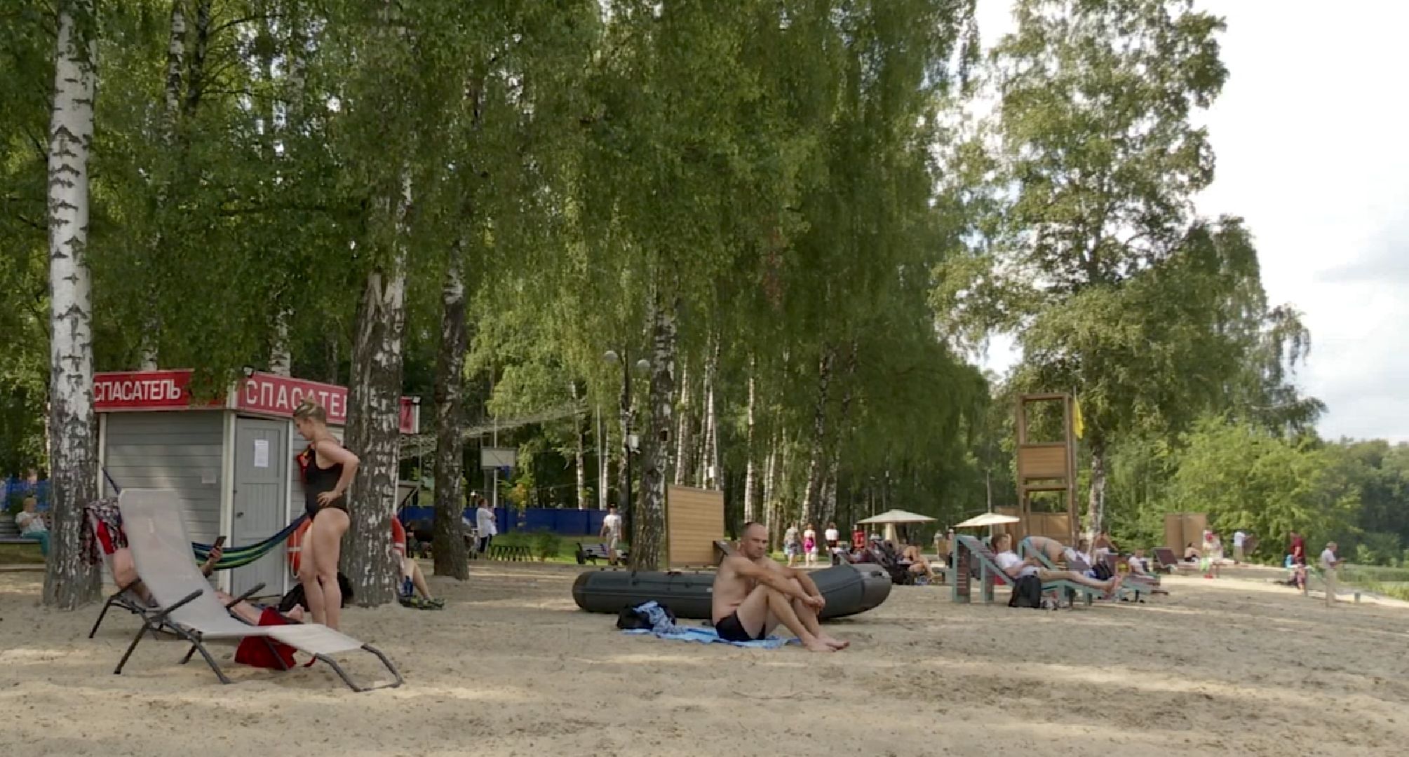 Клин, дети, пляжи, купания, спасла ребенка, Подмосковье