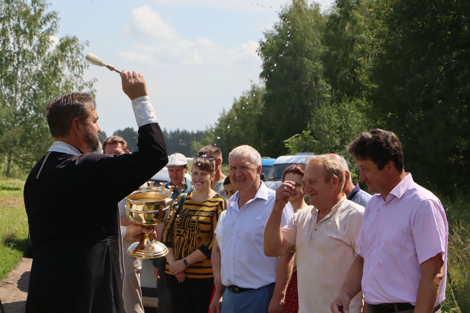 Серебряные Пруды, Праздник первого снопа, сельское хозяйство