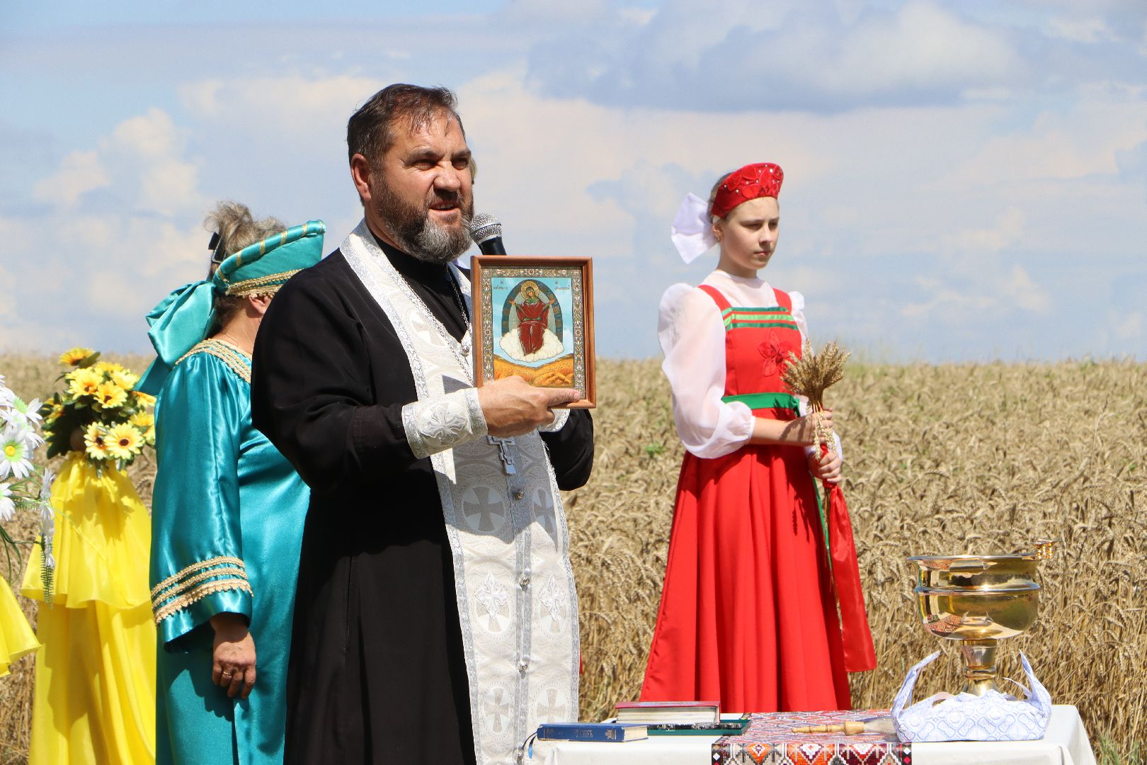 Серебряные Пруды, Праздник первого снопа, сельское хозяйство