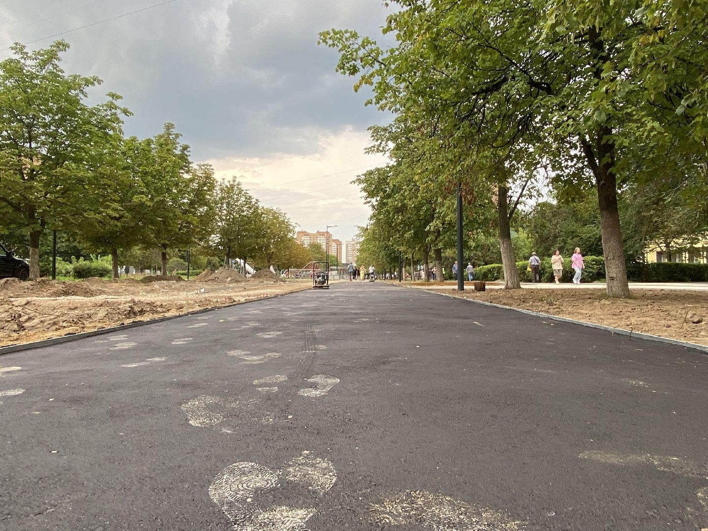 Балашиха, Бульвар Цветов, благоустройство, МЦД-4