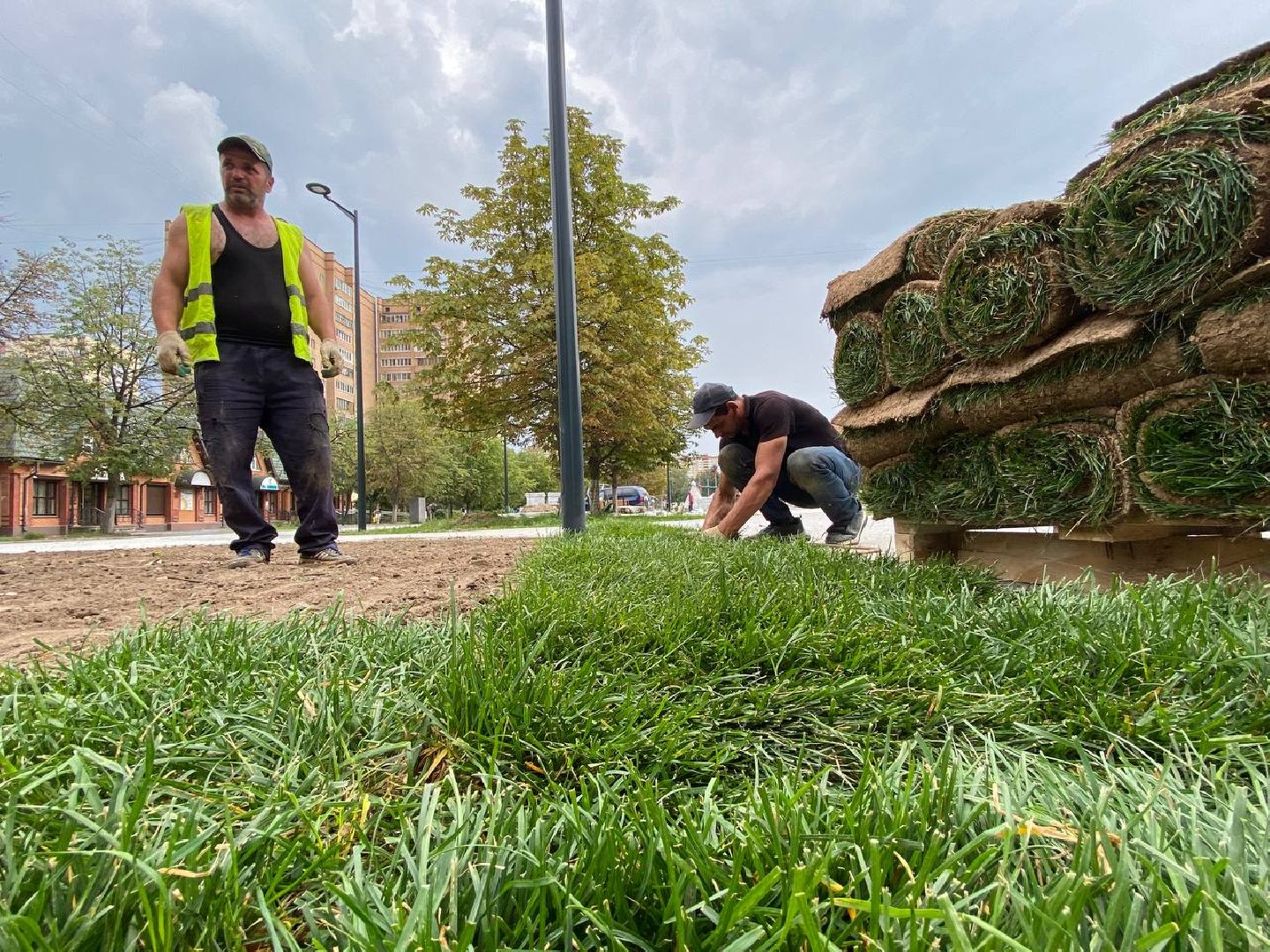 Балашиха, Бульвар Цветов, благоустройство, МЦД-4