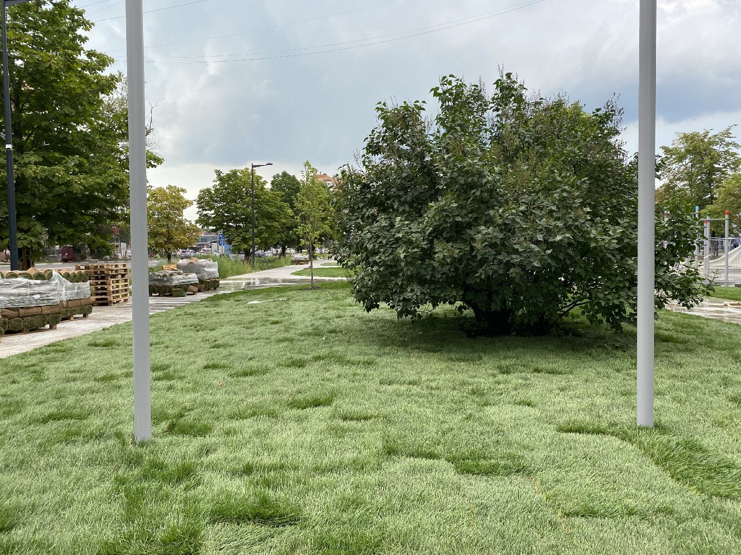 Балашиха, Бульвар Цветов, благоустройство, МЦД-4