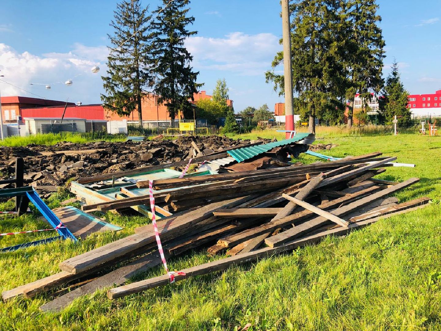 Руза, Тучково, хоккей, хоккейная площадка, реконструкция, ремонт, спорт