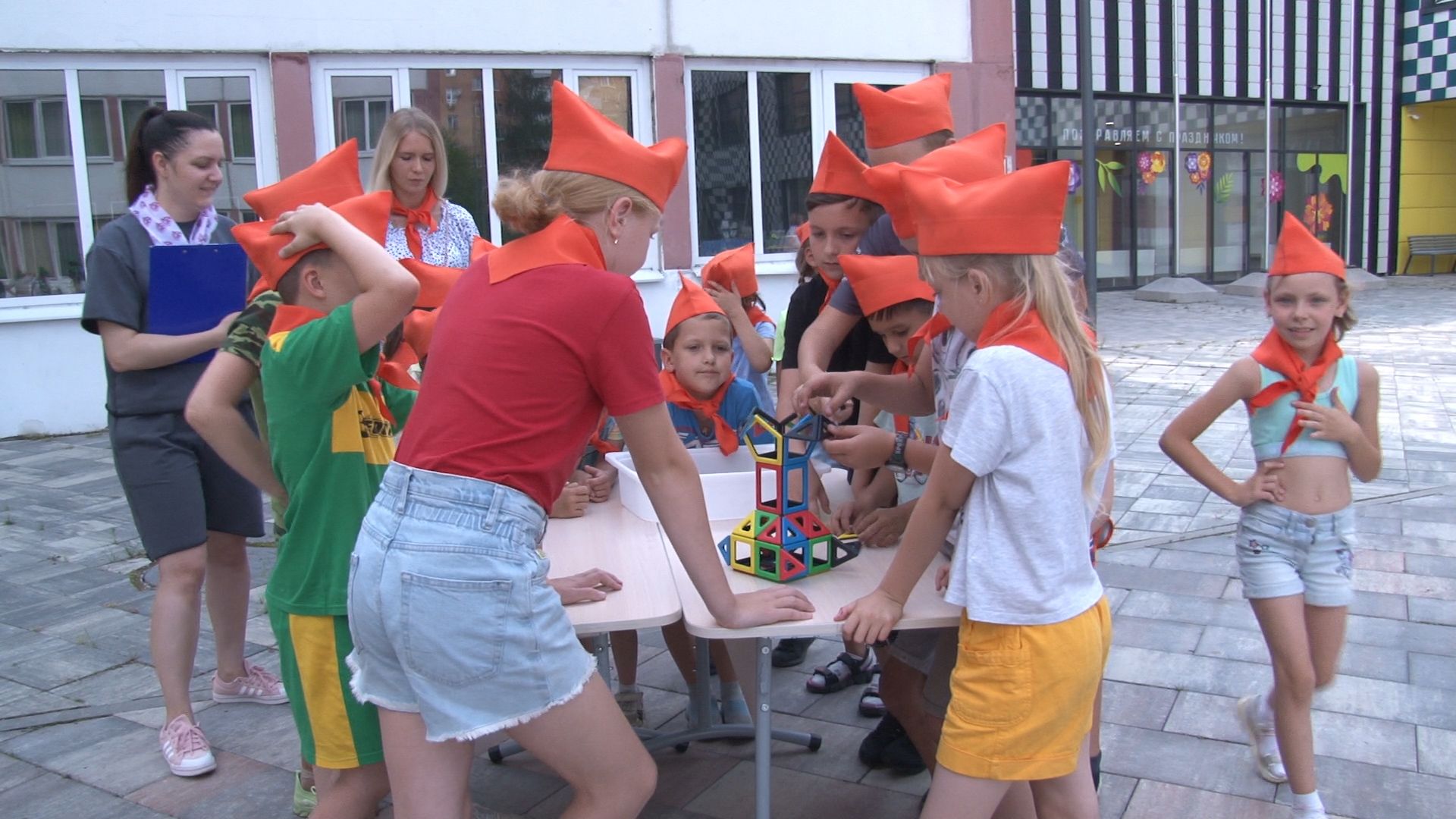 Дети, лагерь, школа, образование, Орехово-Зуево