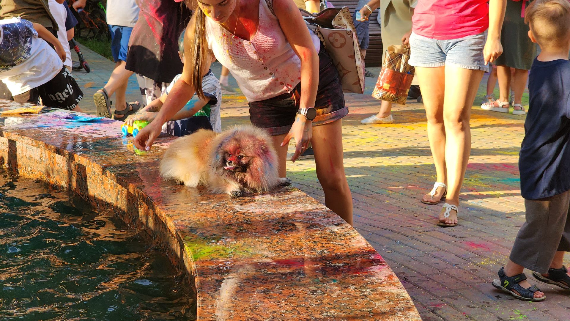 фестиваль красок, парки подмосковья, лето в подмосковье,