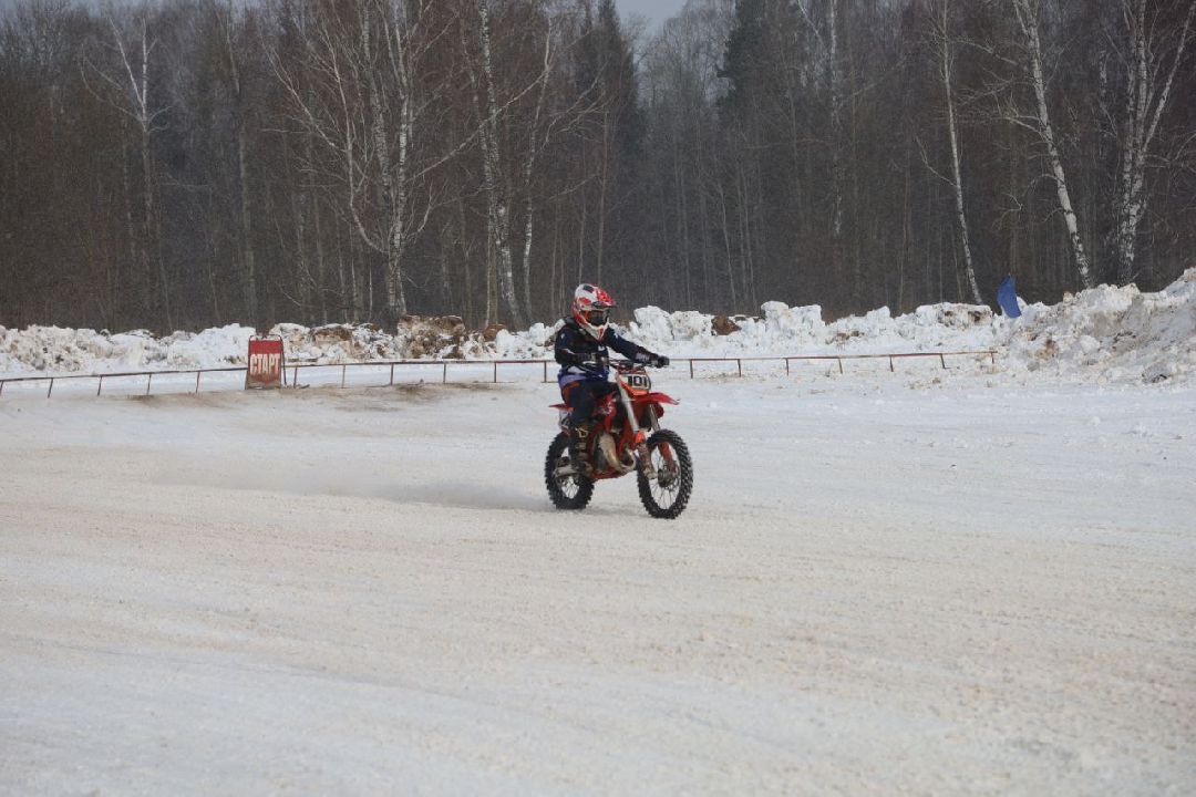 Серпухов, мотокросс, гонки, Зима в Подмосковье
