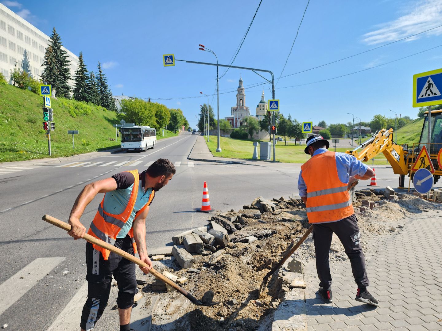 Серпухов, Подмосковье, благоустройство, ремонт дороги, губернатор