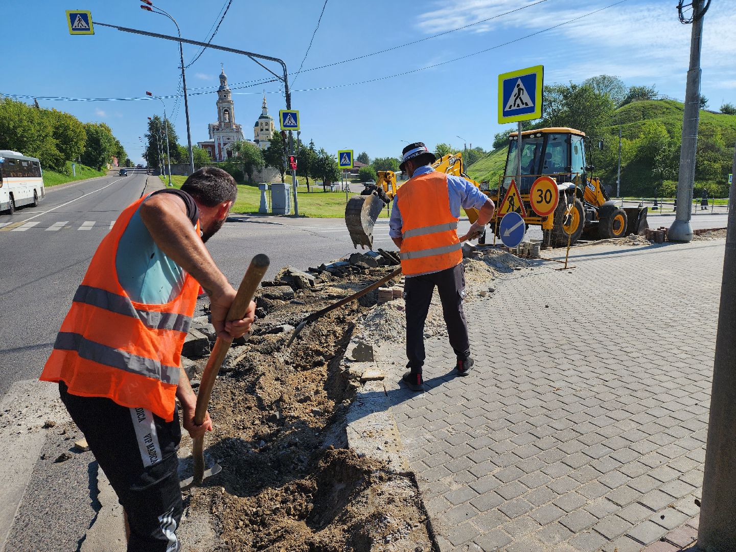 Серпухов, Подмосковье, благоустройство, ремонт дороги, губернатор