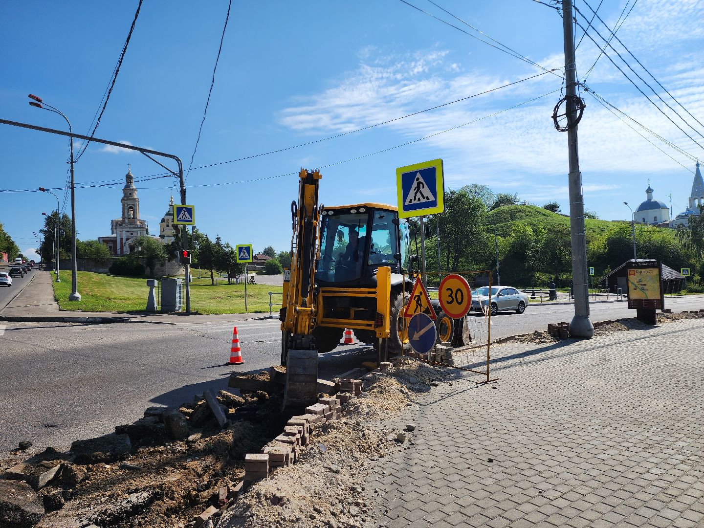 Серпухов, Подмосковье, благоустройство, ремонт дороги, губернатор