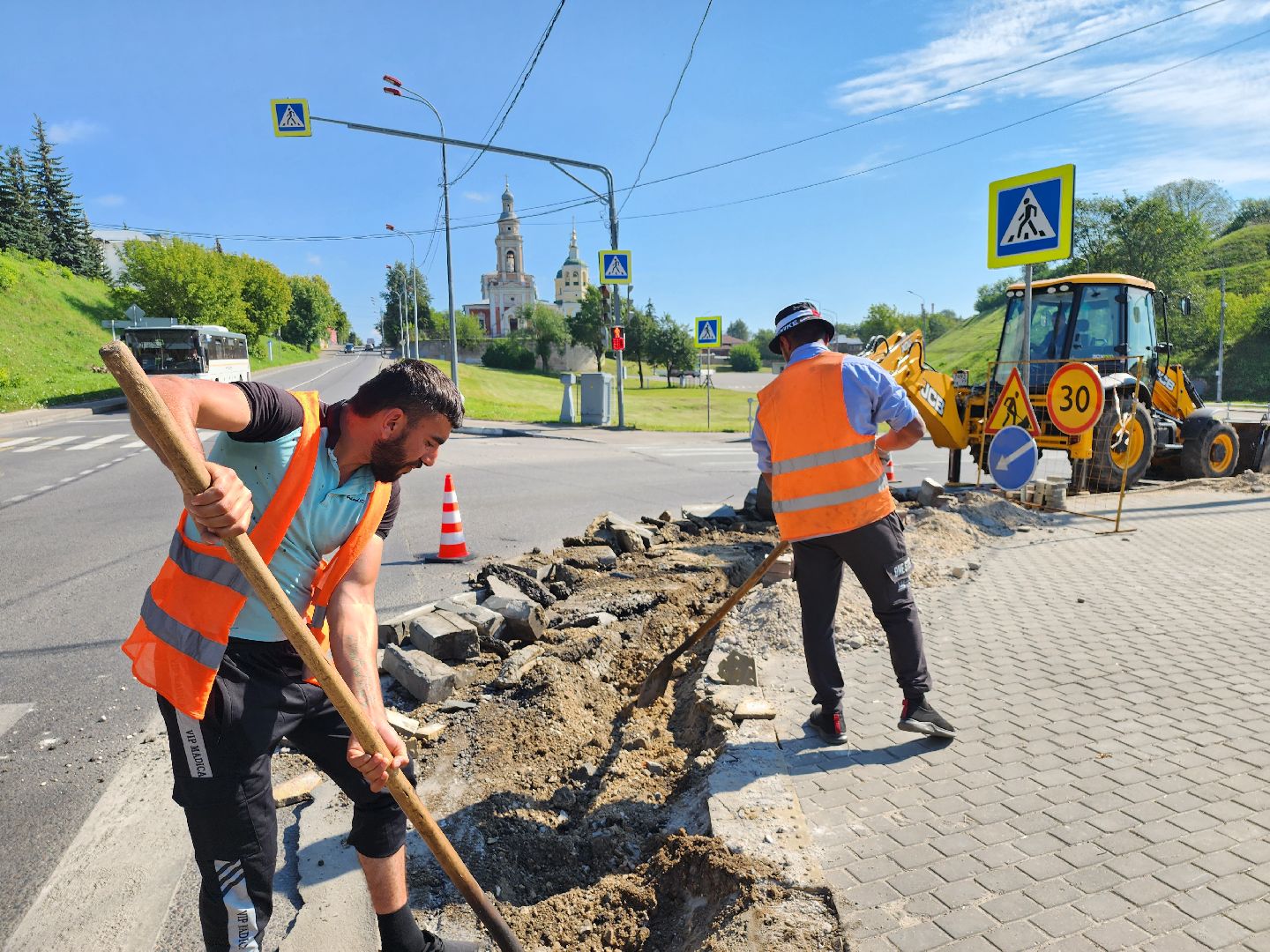 Серпухов, Подмосковье, благоустройство, ремонт дороги, губернатор