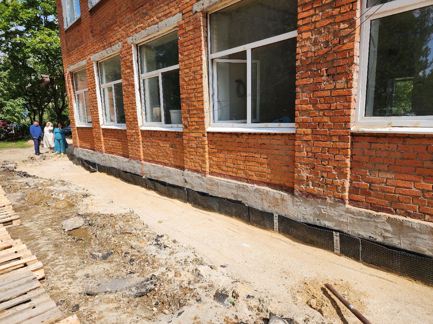 Серпухов, Подмосковье, ремонт школы, президентская программа, капремонт