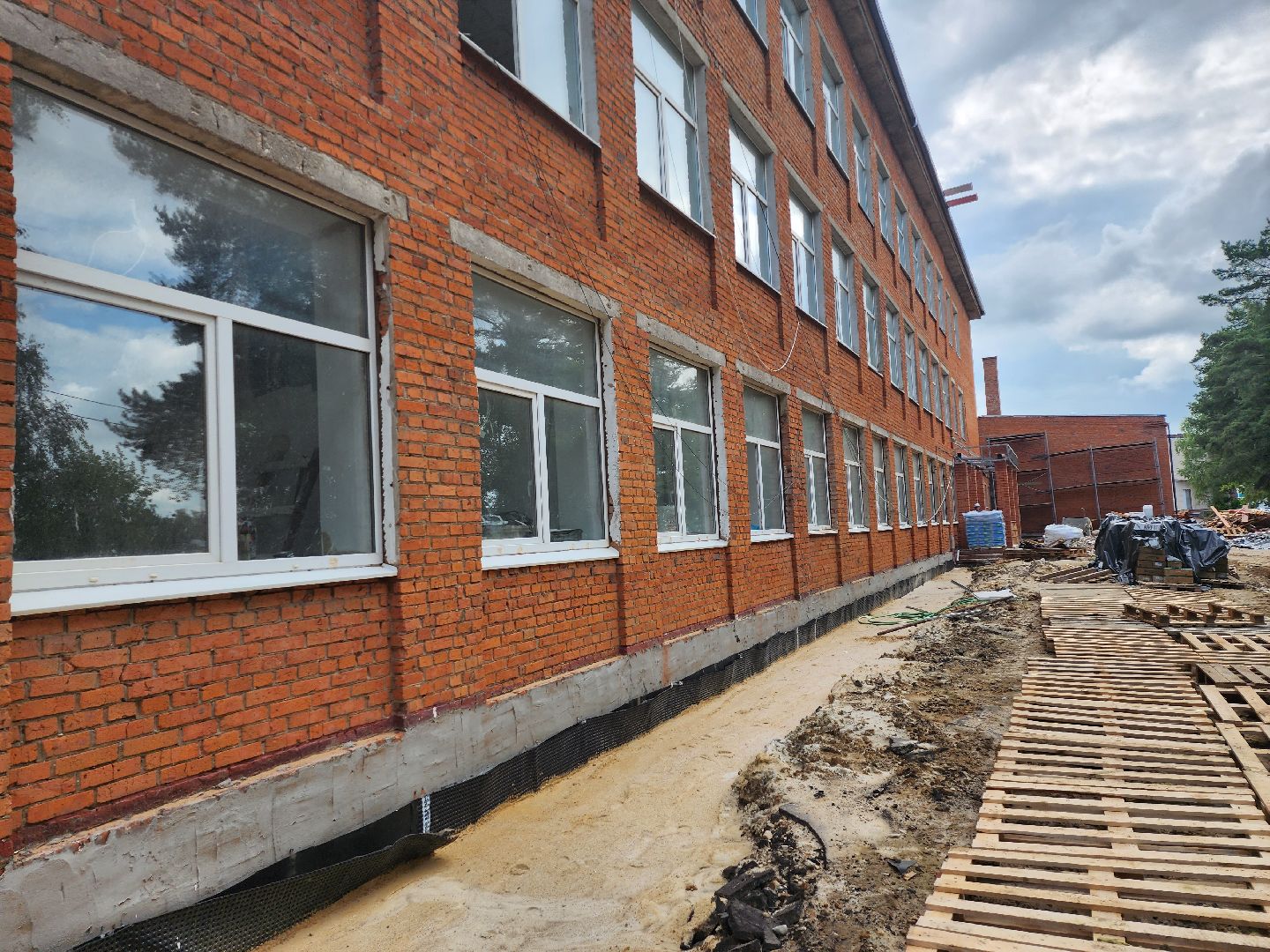 Серпухов, Подмосковье, ремонт школы, президентская программа, капремонт