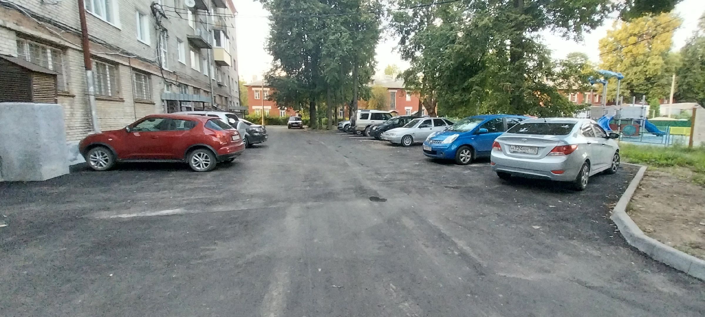 Коломна, дороги, новый асфальт