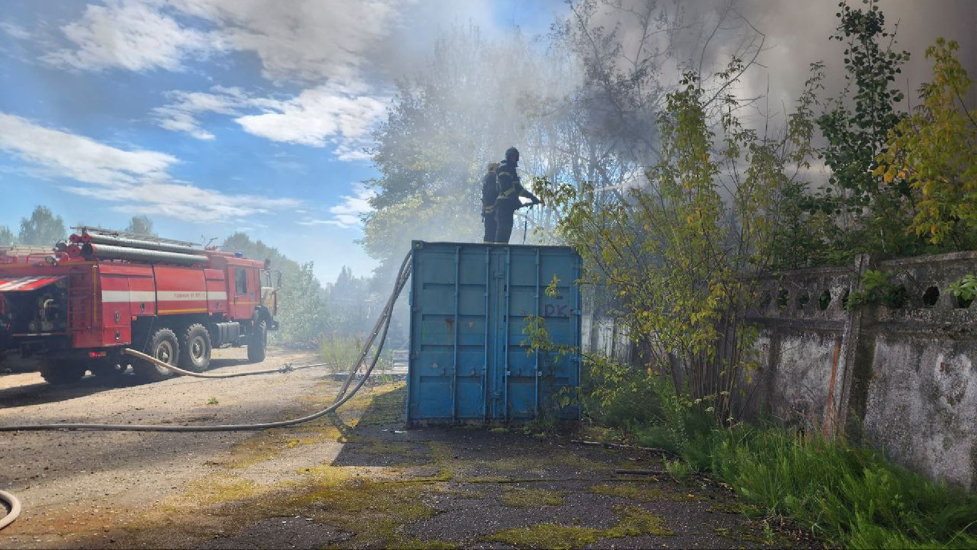 Яхрома, Пожар, МЧС