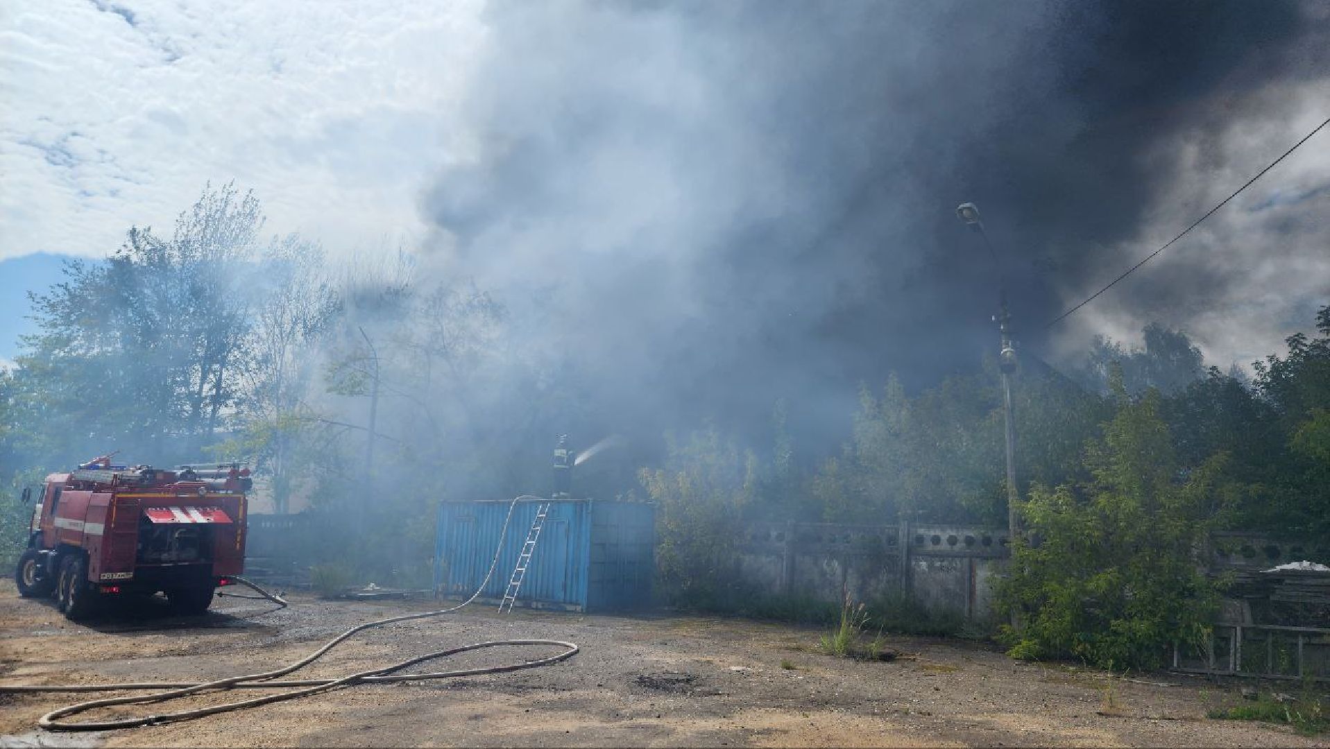 Яхрома, Пожар, МЧС