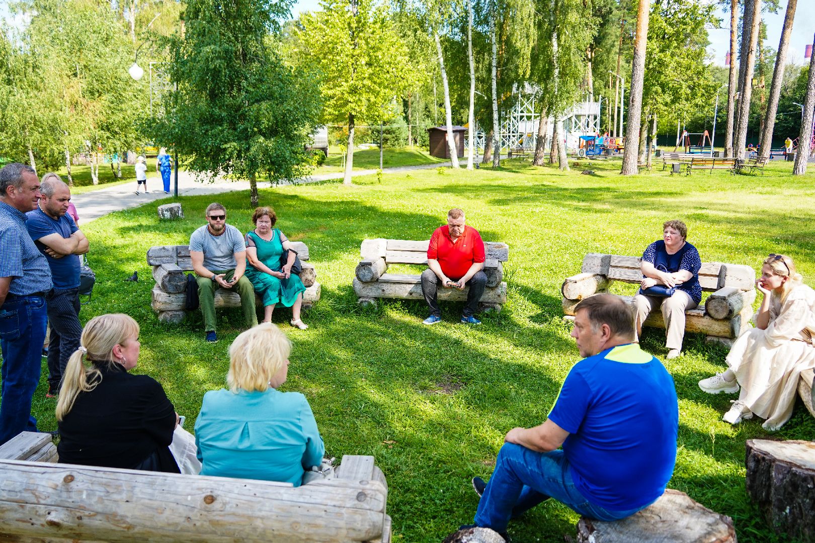 #Шатура#ПаркГагарина#ОбщественныйСовет#ЛетовПодмосковье#ПаркиПодмосковья