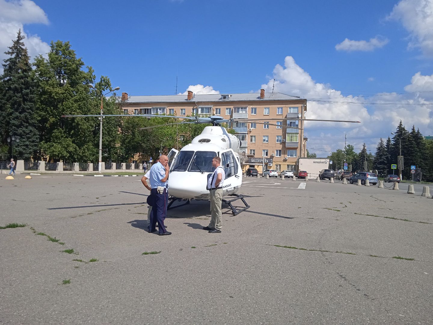 вертолёт, санитарная, авиация, ГКБ, Ивантеевка