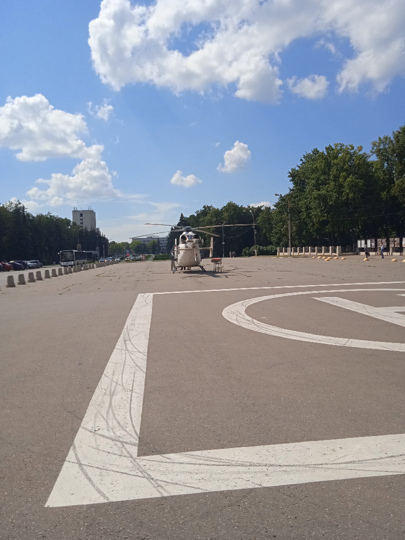 вертолёт, санитарная, авиация, ГКБ, Ивантеевка