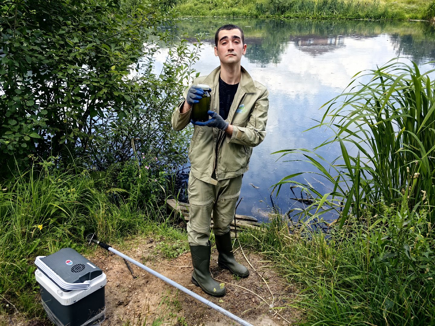 Вода, пробы, загрязнение, КНС