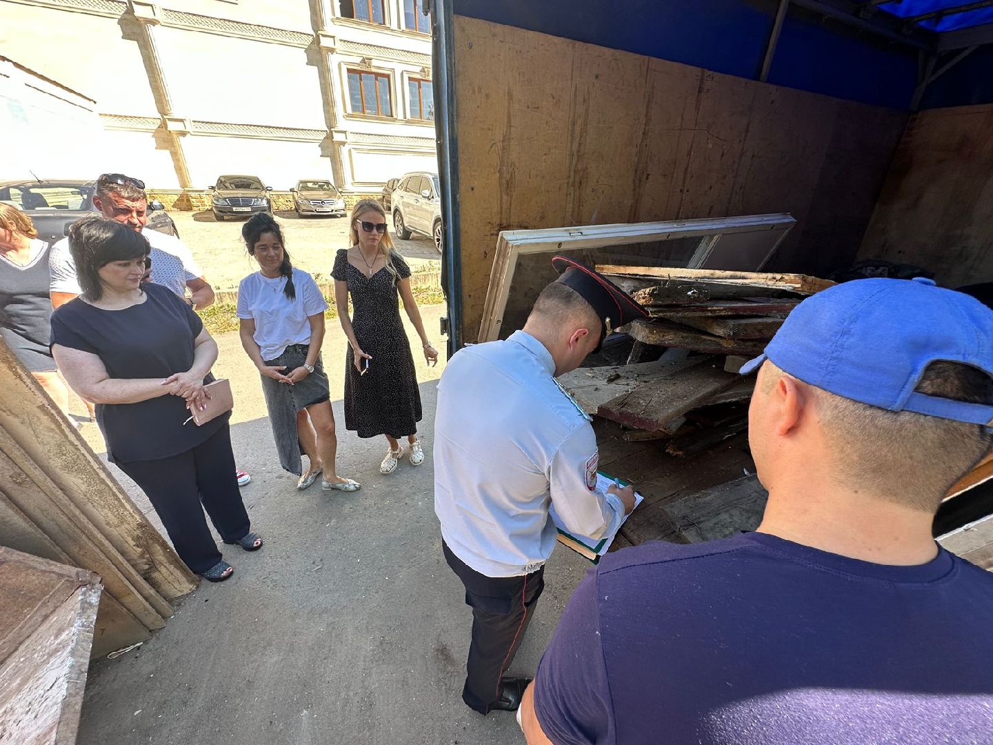 Серые возчики, сброс строительных отходов, Наро-Фоминск