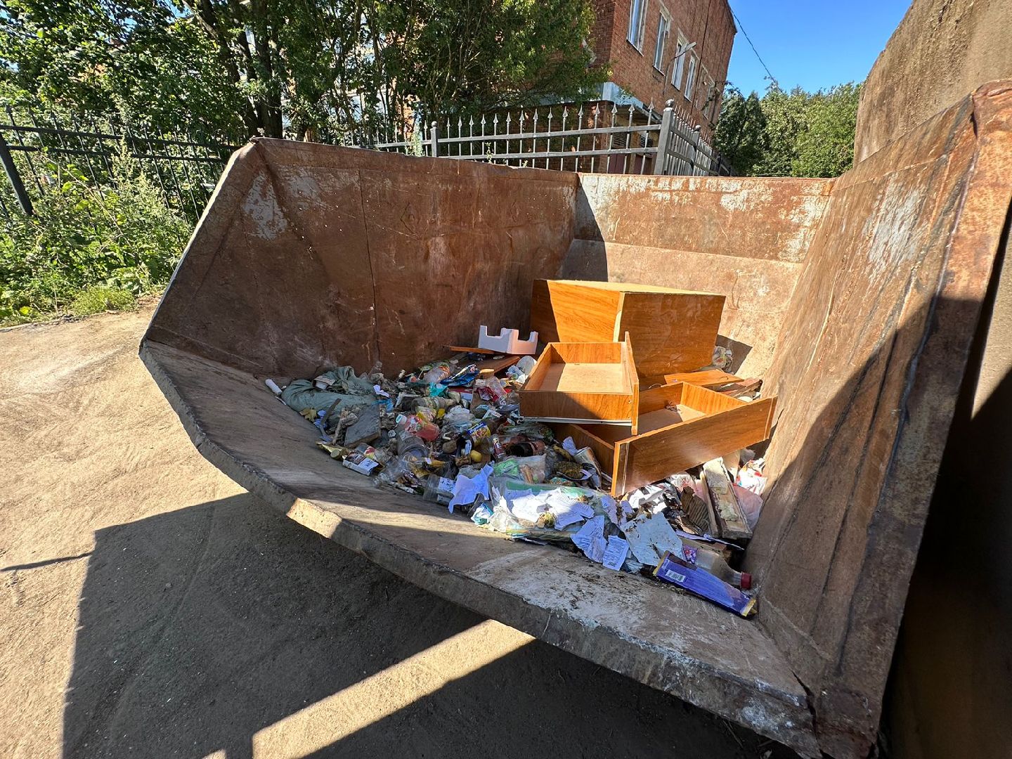 Серые возчики, сброс строительных отходов, Наро-Фоминск