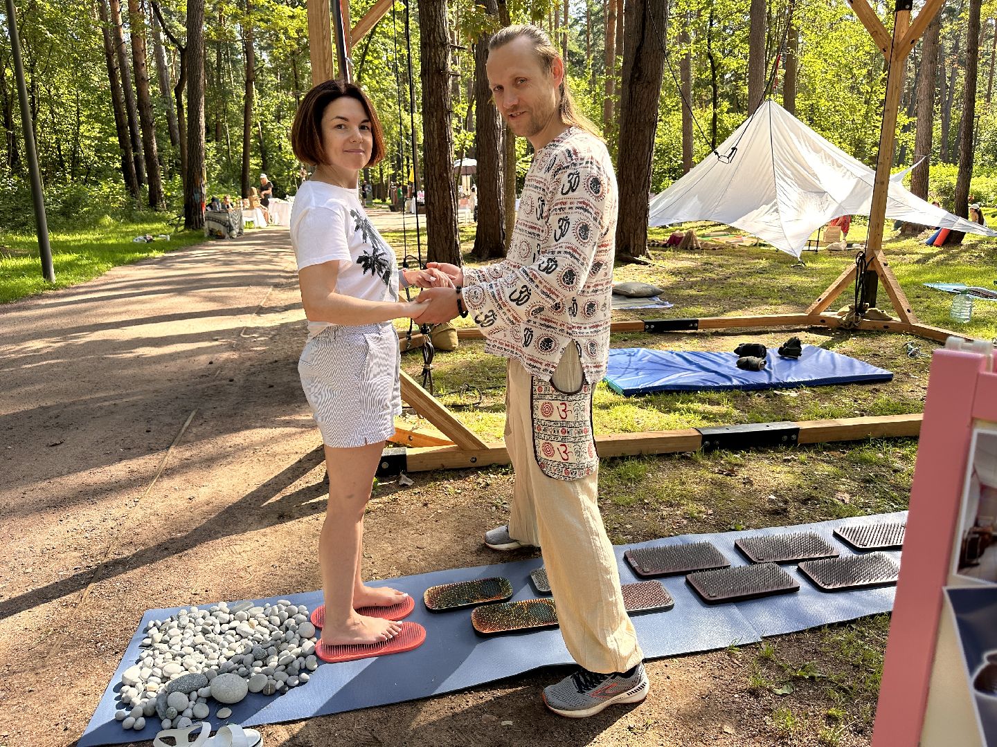 Одинцово, Раздолье, Гвоздестояние. Фестиваль йоги