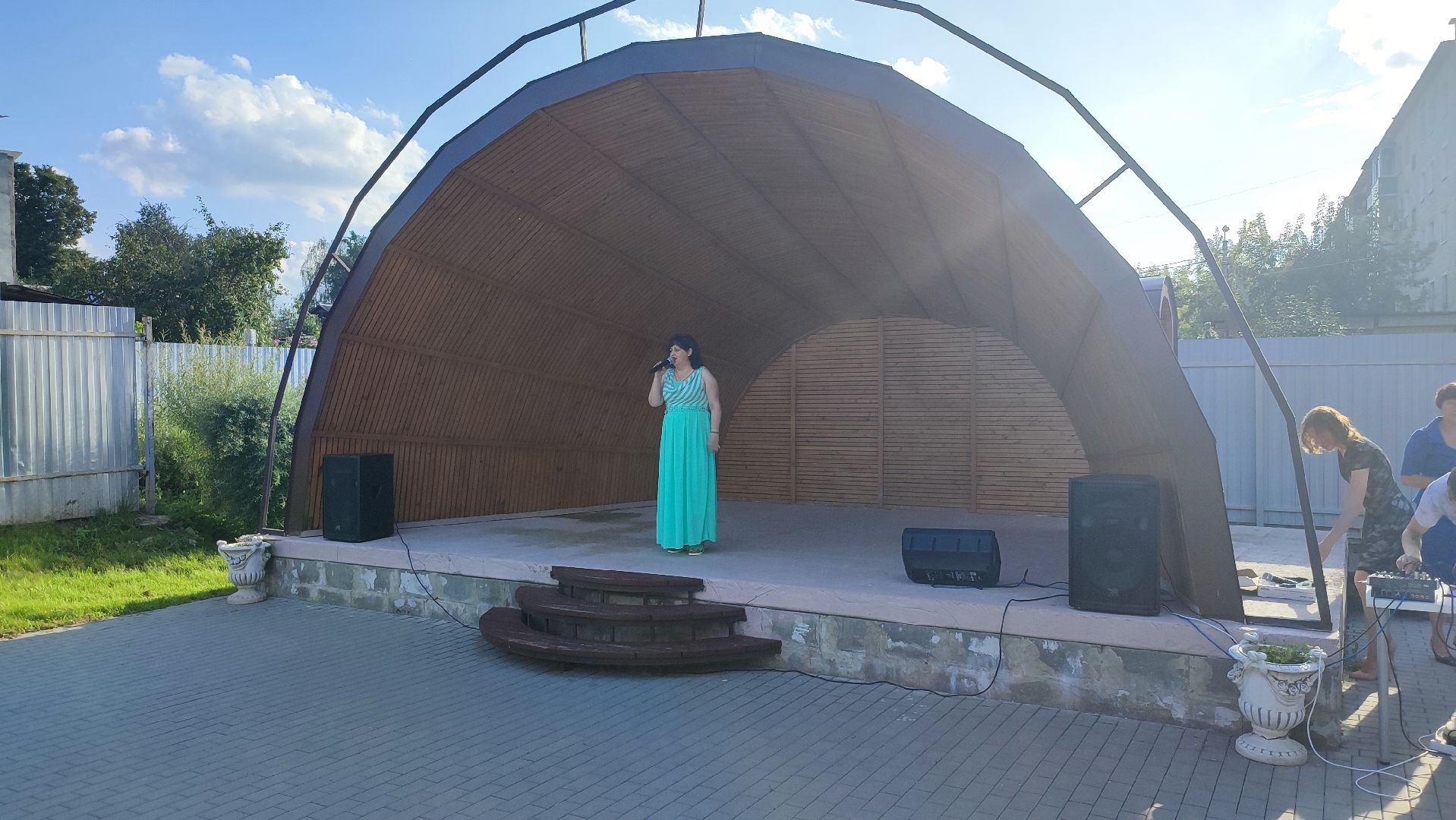 Кашира, День железнодорожника, концерт, Дом творчества им. Б.В. Щукина