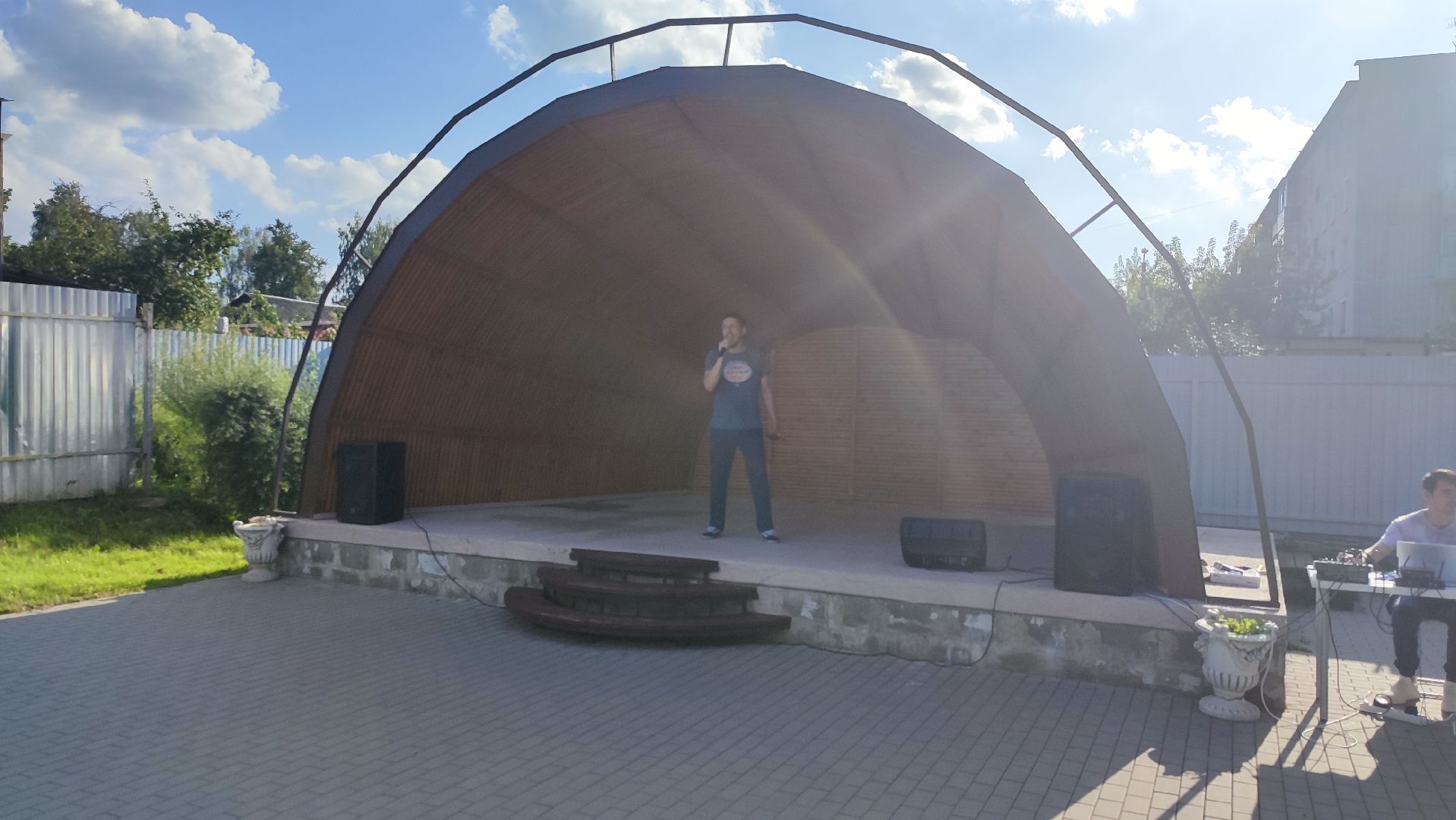 Кашира, День железнодорожника, концерт, Дом творчества им. Б.В. Щукина