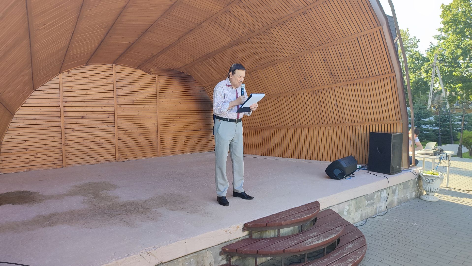 Кашира, День железнодорожника, концерт, Дом творчества им. Б.В. Щукина