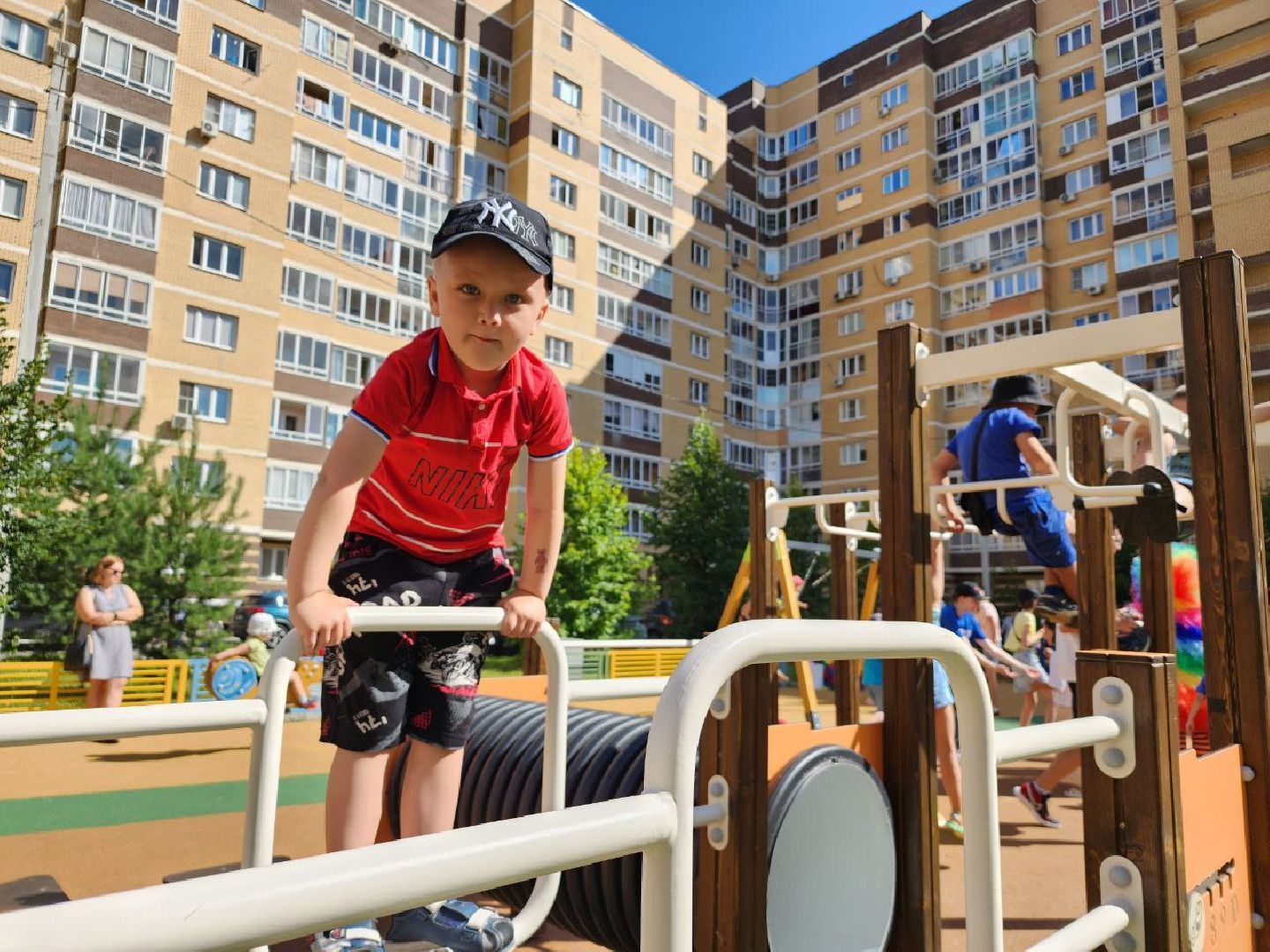 благоустройство, губернаторская площадка, праздник, дети, Лосино-Петровский