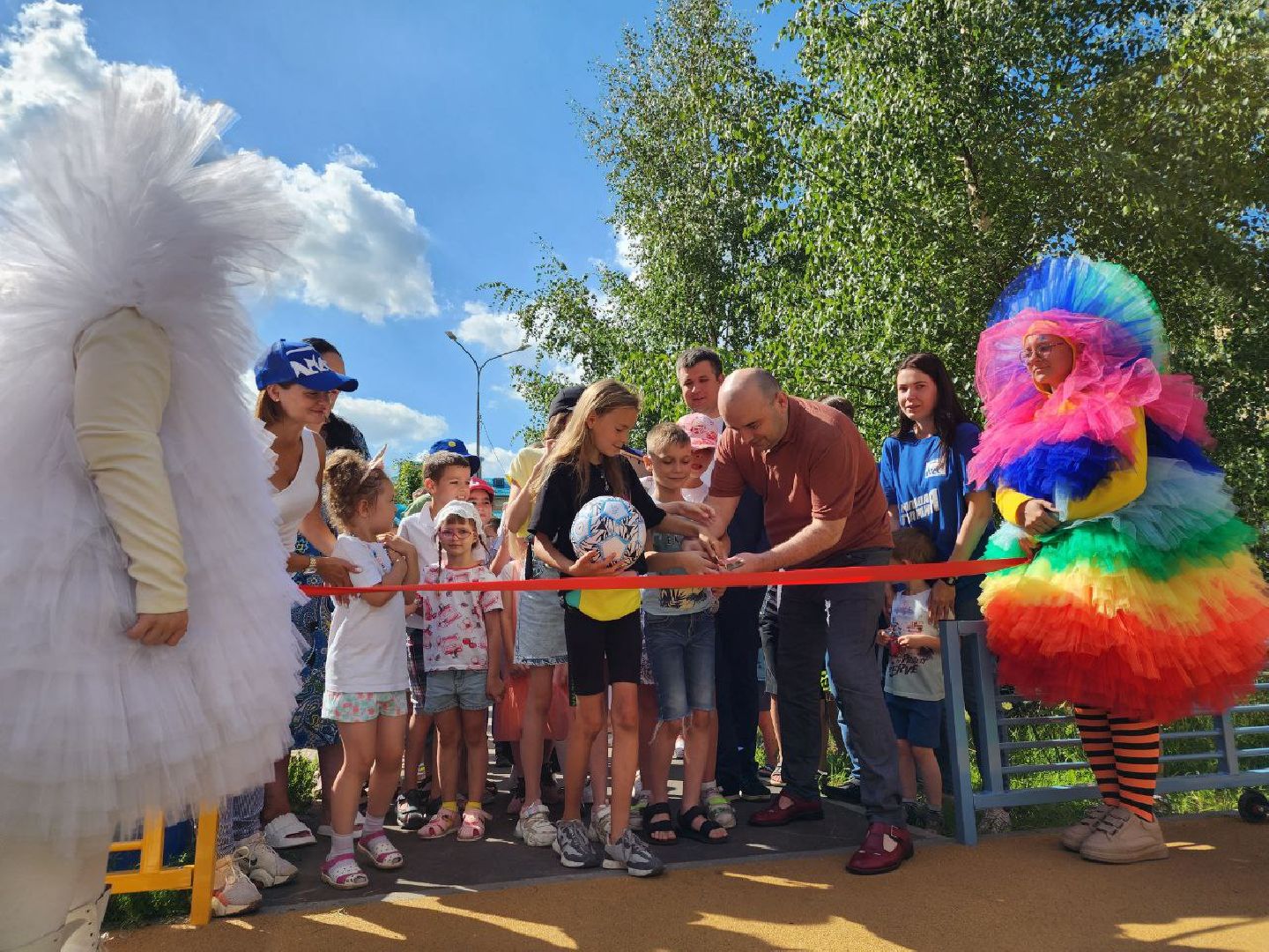 благоустройство, губернаторская площадка, праздник, дети, Лосино-Петровский