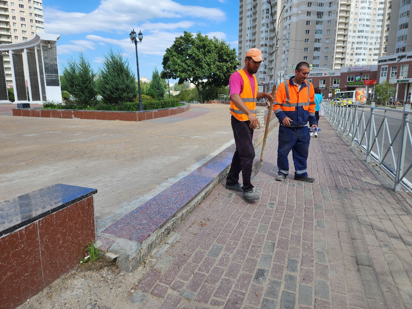 ремонт дорог, доброе дело, двор,