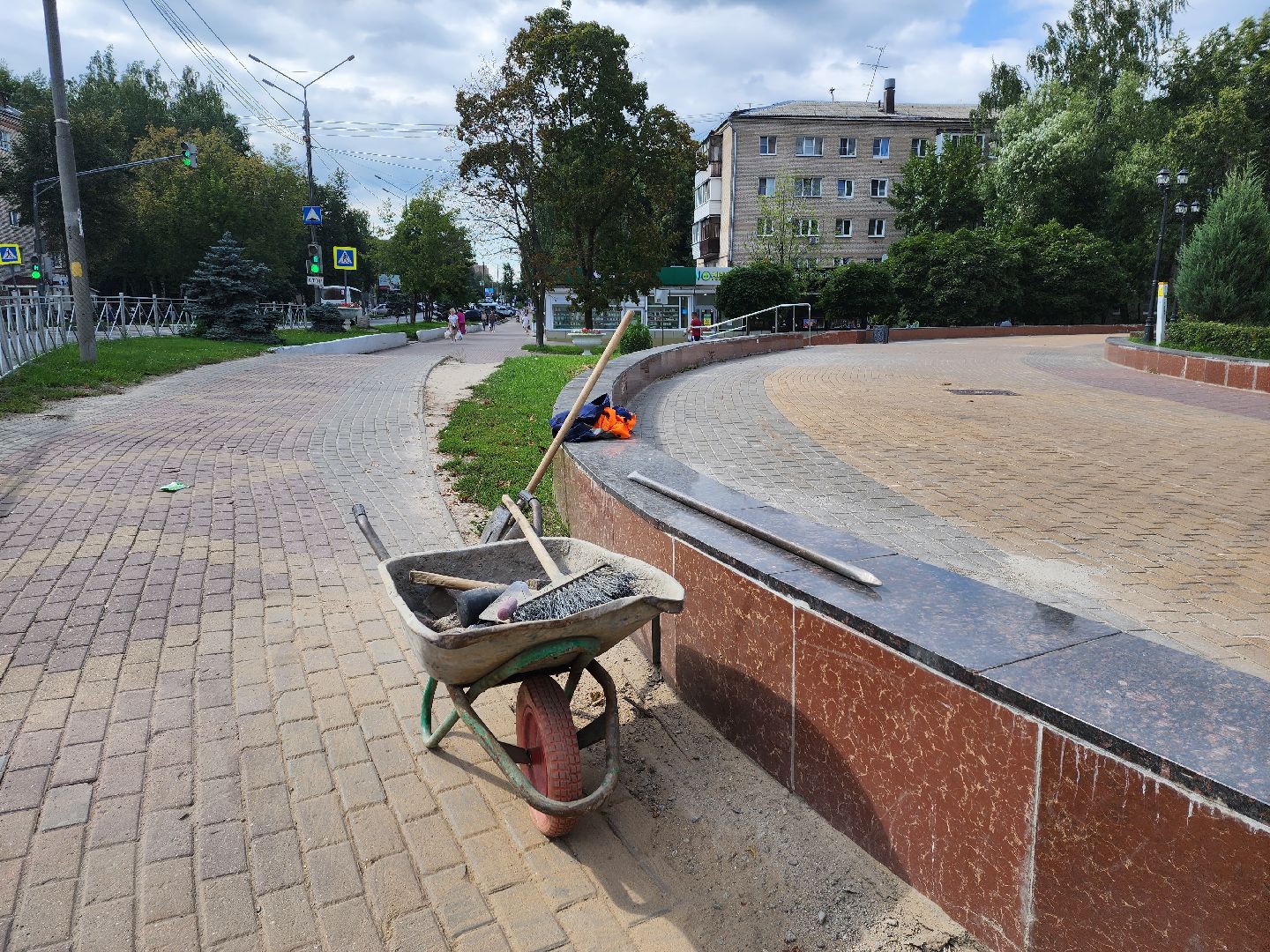 ремонт дорог, доброе дело, двор,