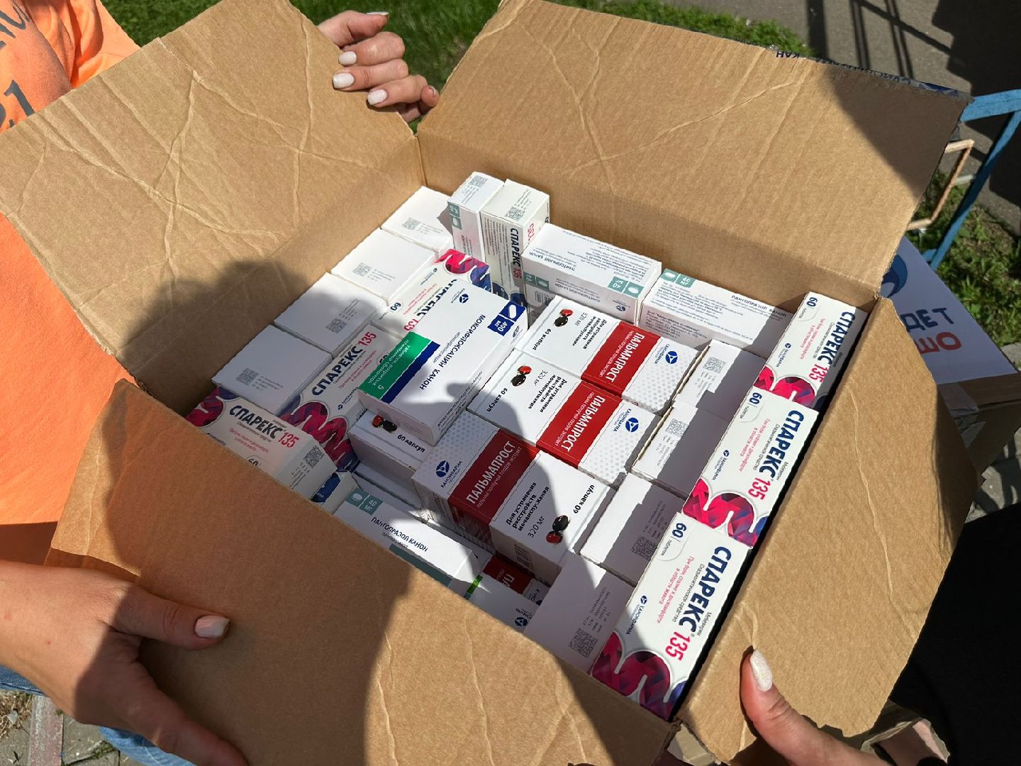 Балашиха, гуманитарный груз, Донбасс, Сила России