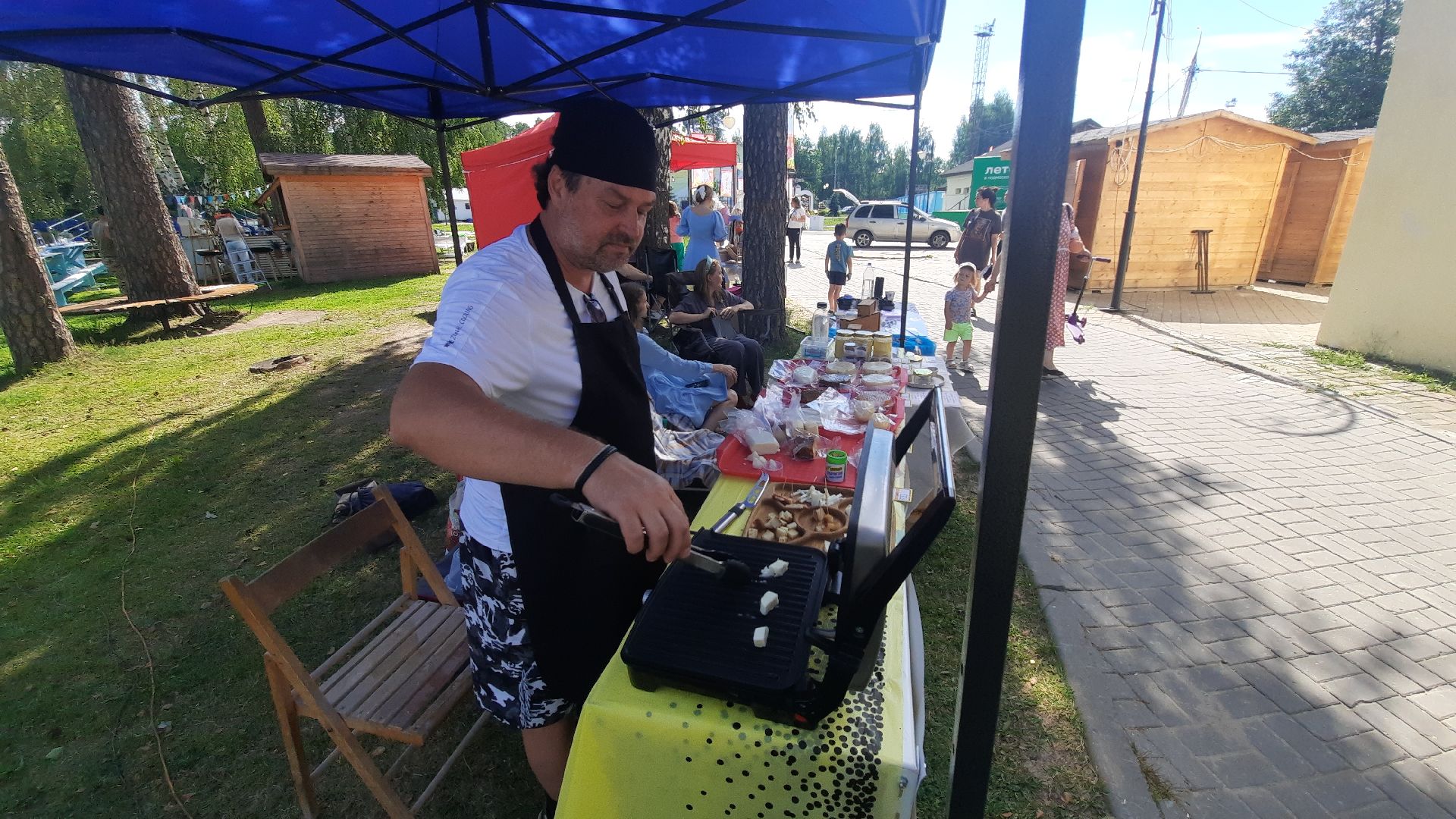 городской округ Шатура, фестиваль, Летние сны, жаренный сыр