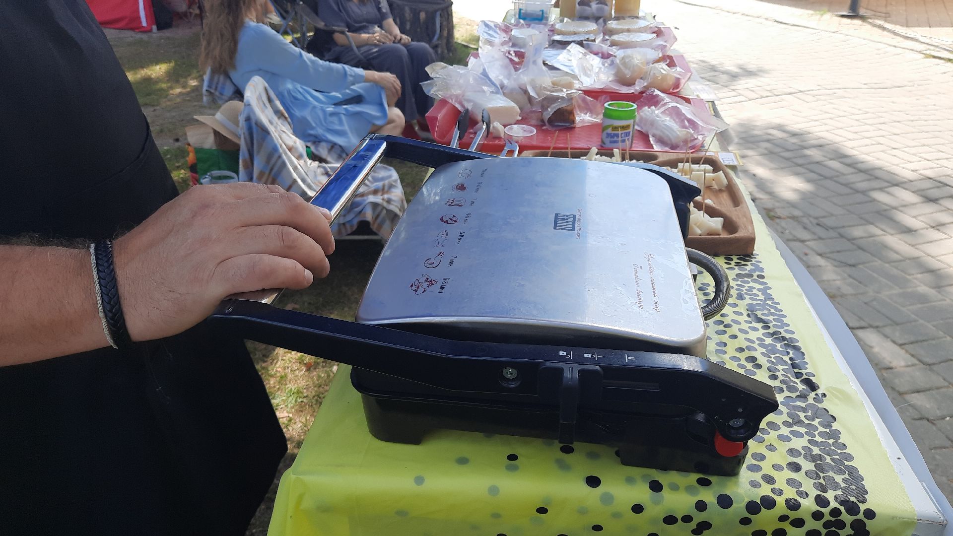 городской округ Шатура, фестиваль, Летние сны, жаренный сыр