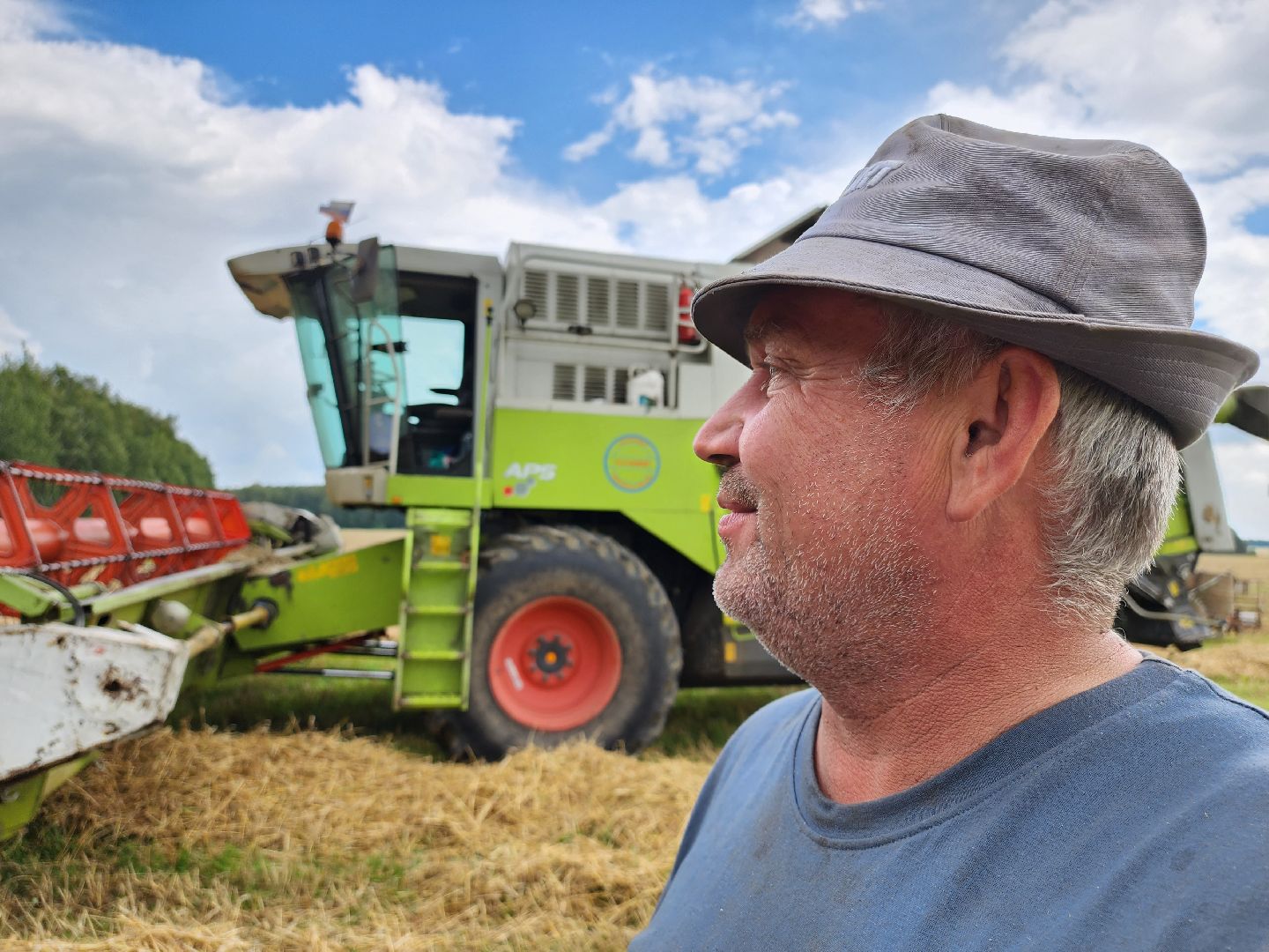 Уборка озимых, Барыбино, Домодедово