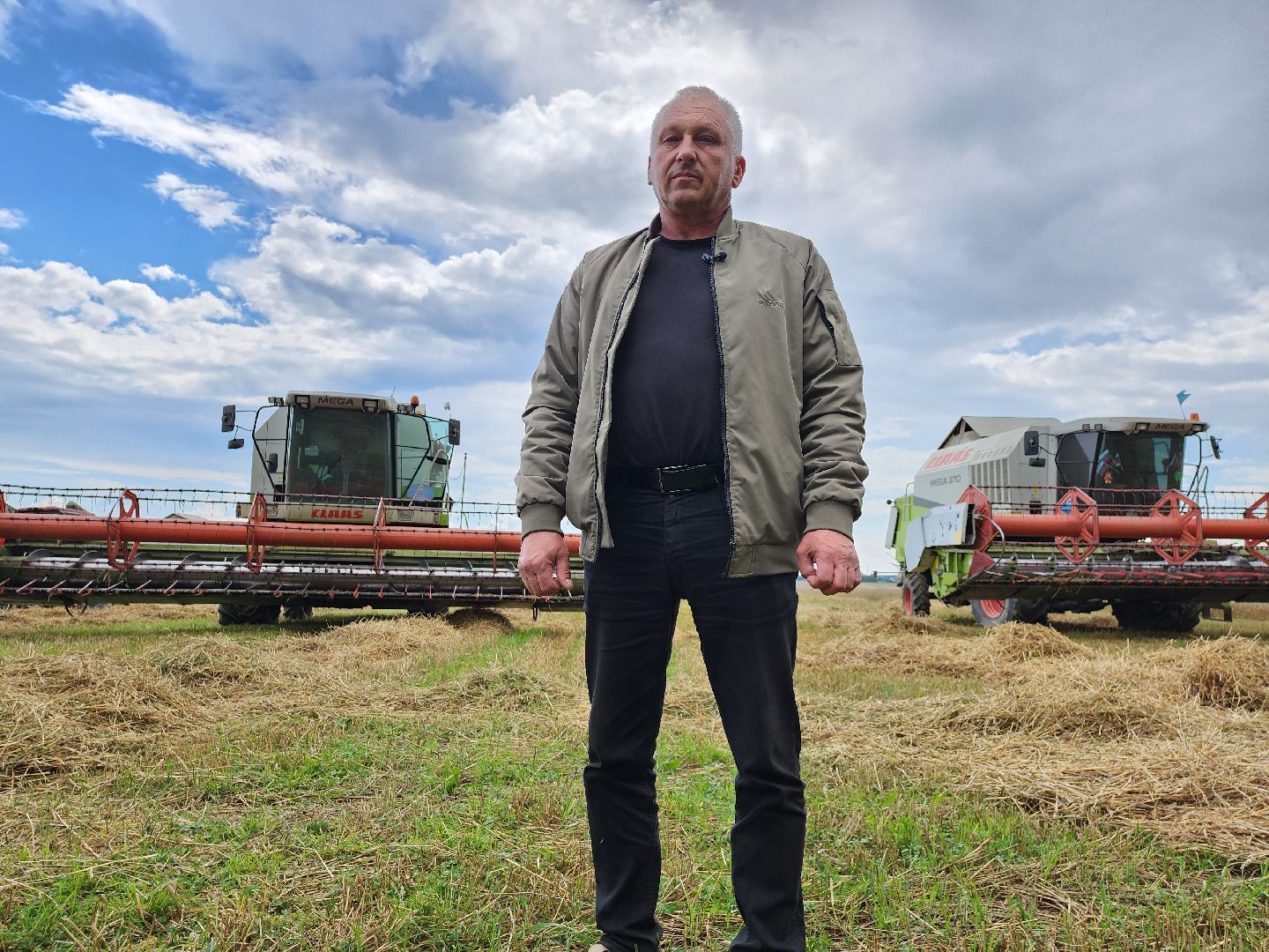 Уборка озимых, Барыбино, Домодедово