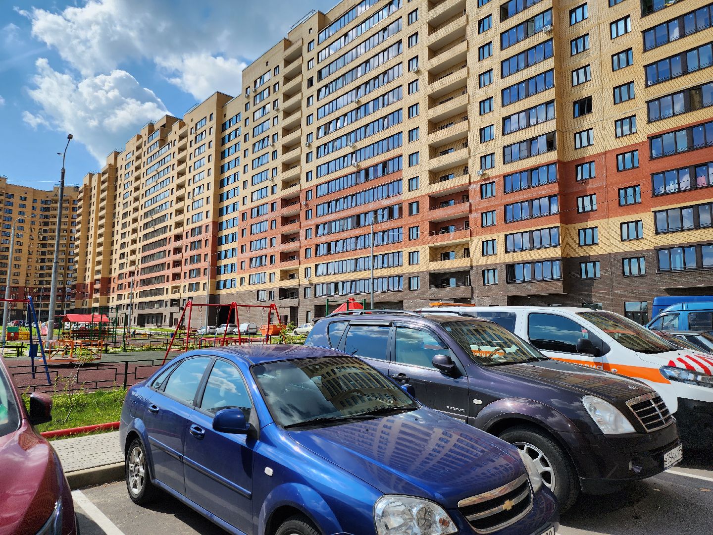 новая парковка, Домодедово