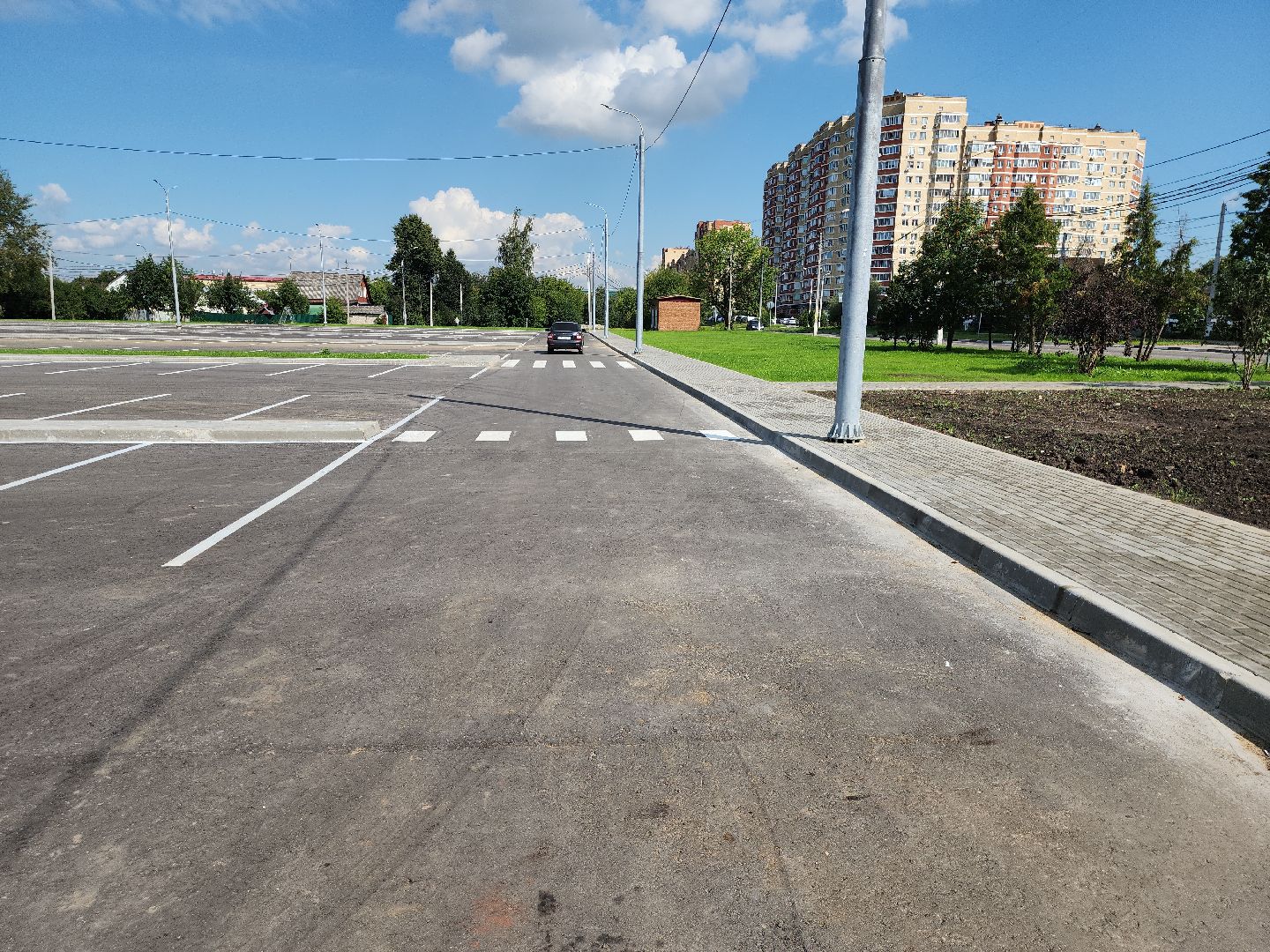 новая парковка, Домодедово