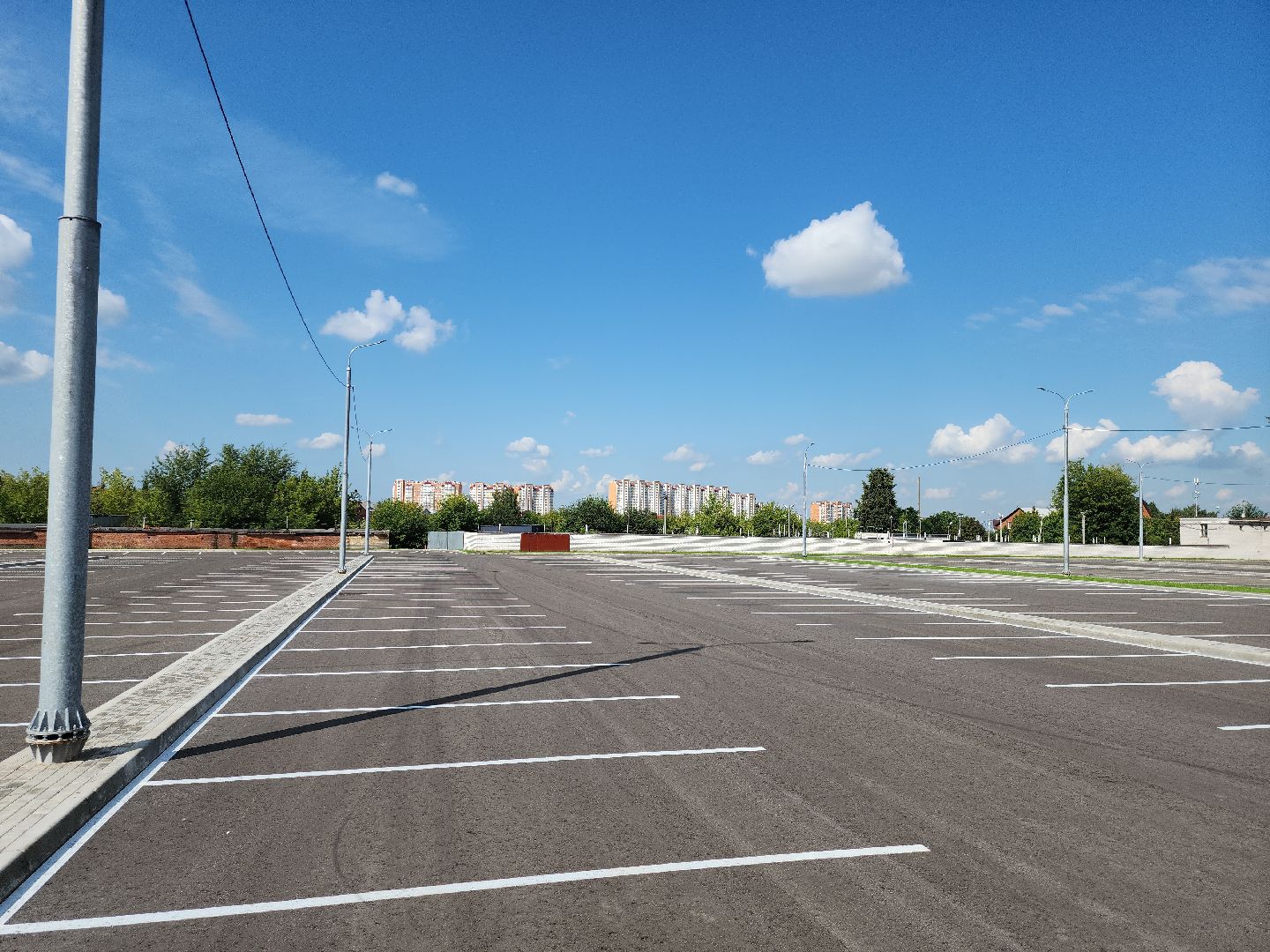 новая парковка, Домодедово