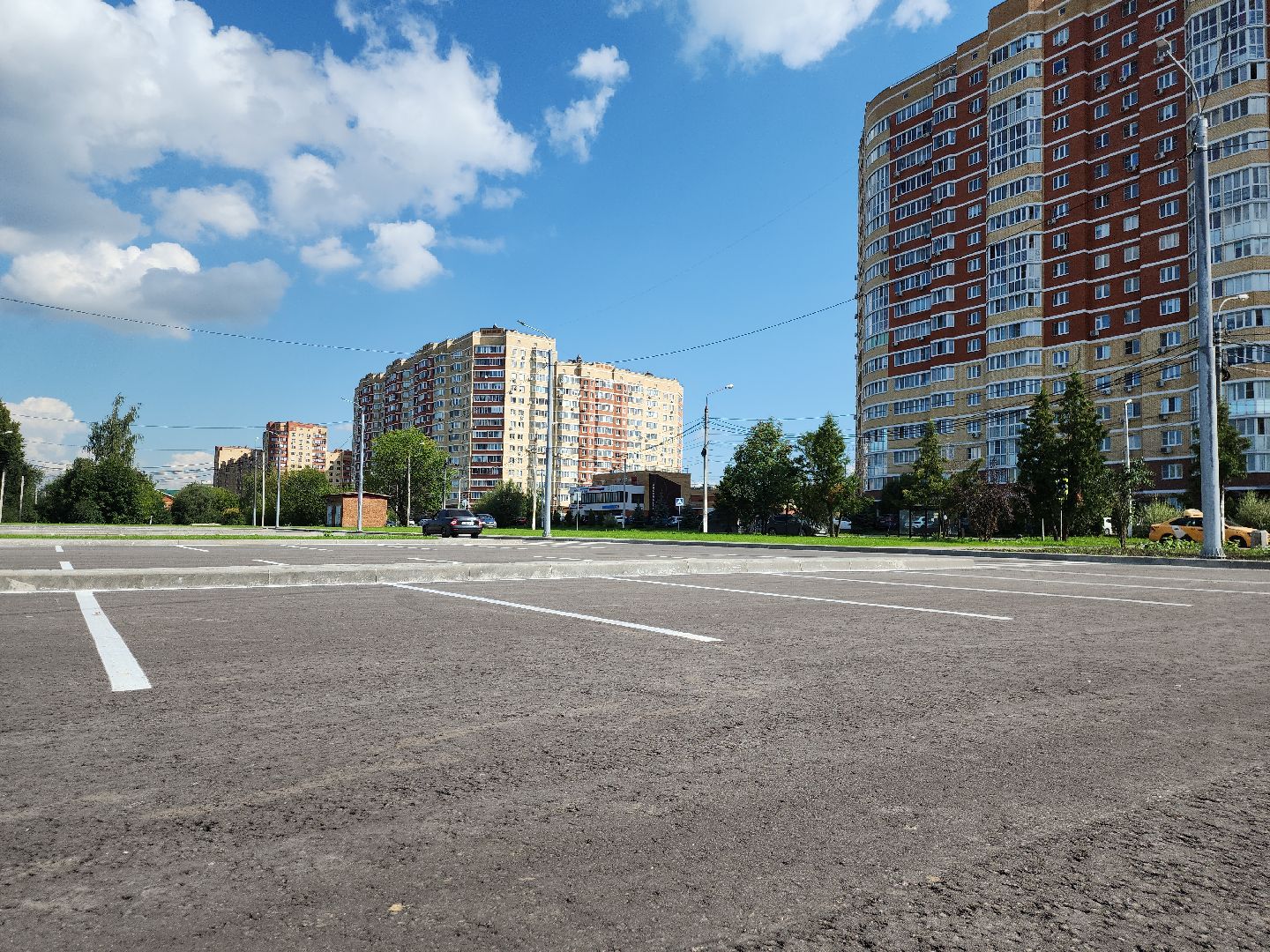 новая парковка, Домодедово