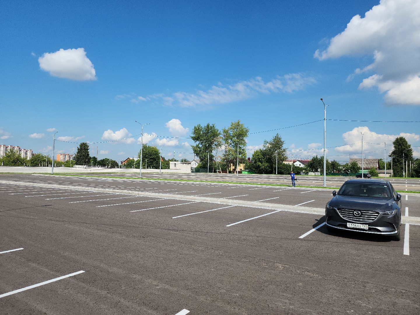 новая парковка, Домодедово