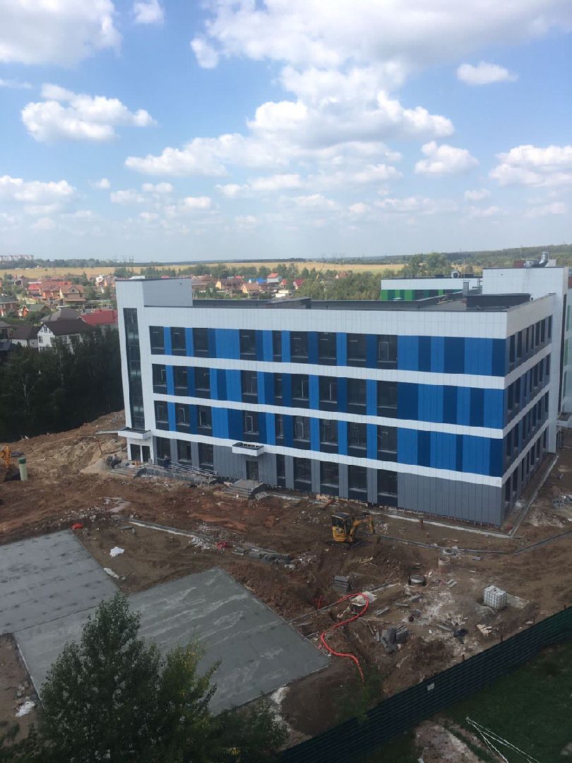 Чехов, строительство, школа, благоустройство, Современная школа