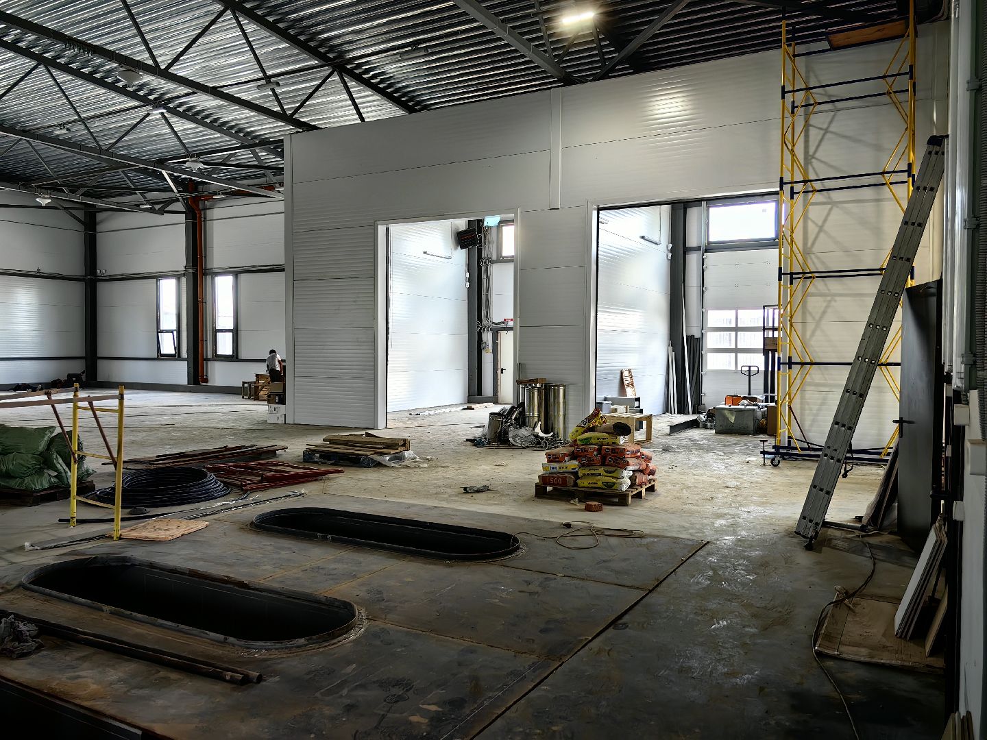 Дистрибьютор, техника, расширение, строительство